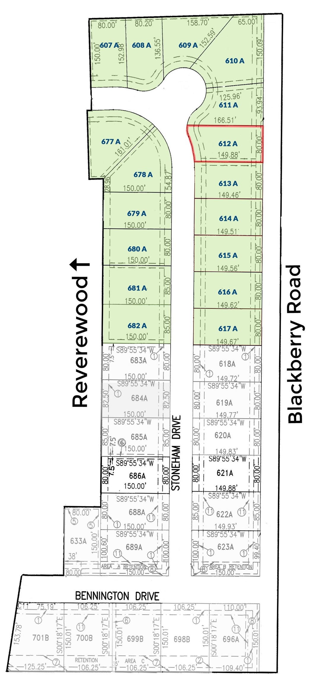 Lot 612A Stoneham, Apt 612A