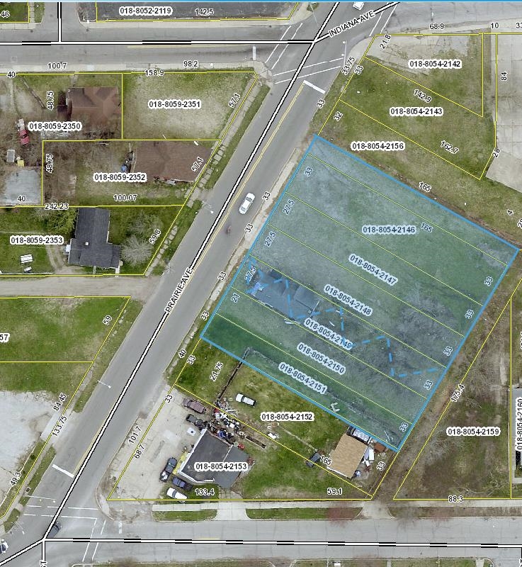 PRAIRIE AVE. (sr 23 ) And Indiana