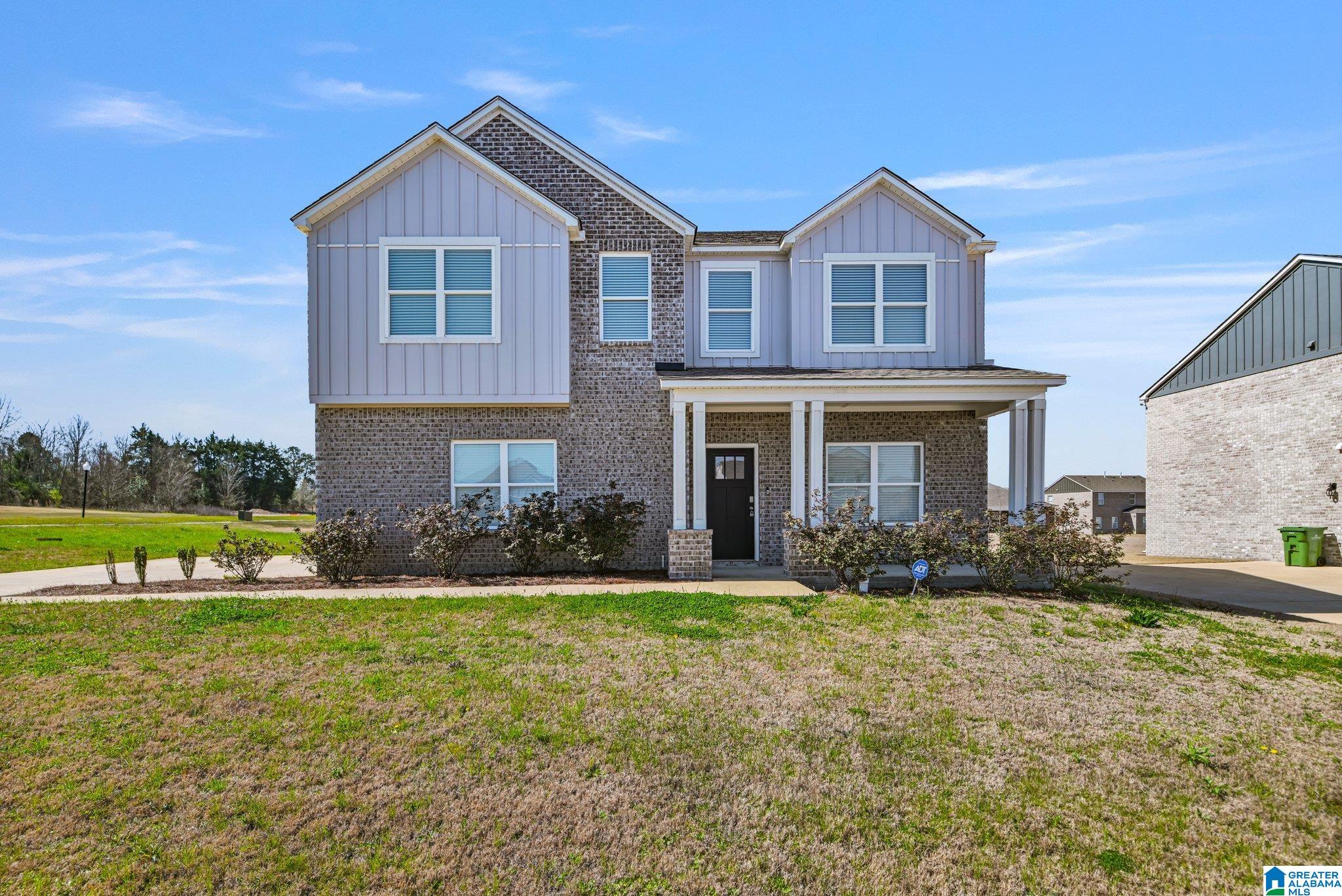 Welcome to this beautiful home in desirable Taylor Lakes Community of Montgomery, AL. This spacious home features a modern kitchen with stainless steel appliances, granite countertops, an island, plenty of cabinet space & bar seating—perfect for entertaining. The main level includes a formal living room, formal dining room, 1/2 bath & a cozy family room. Upstairs, you'll find a bonus den for added space. The oversized primary suite offers a walk-in closet and a spa-like bath with a garden tub, double vanity & separate shower. Three generous secondary bedrooms share a full bath with a double vanity. Located on a cul-de-sac lot in a pool community, this home is close to shopping, dining and major routes for easy commuting. A true gem! The following remains with the home: Security System with cameras, Washer & Dryer, All Kitchen whirlpool stainless steel appliances including side by side refrigerator/freezer, microwave, smooth top stove/oven and dishwasher and all windows have 2" blinds.