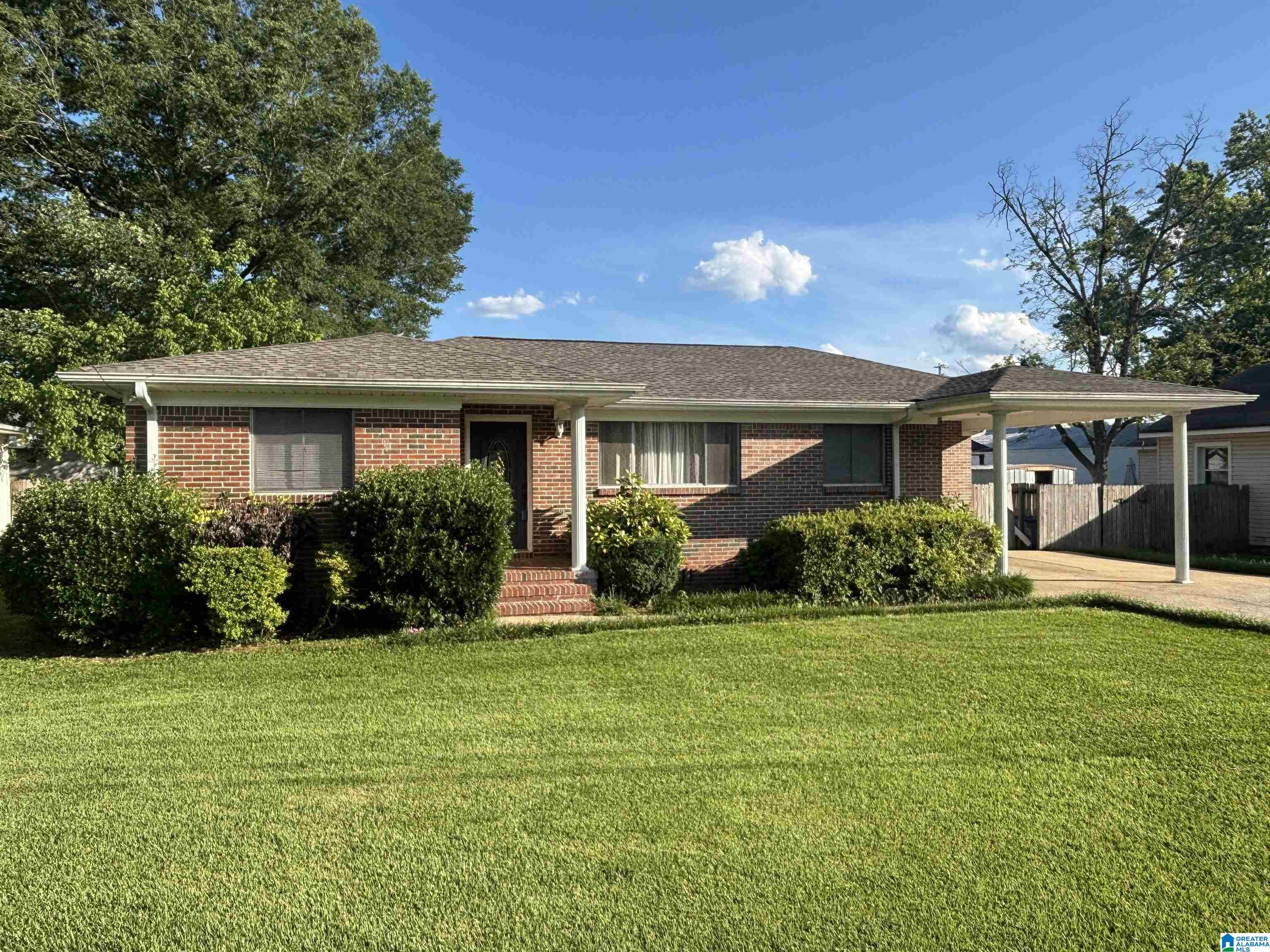 Enjoy the Convenience of Living Downtown Trussville. 4 Minutes to Cahaba Elementary and Park. Plenty of Bike Riding  or Walking opportunities and just 6 Minutes to Trussville Multi Sports Plex. Grandview ER is only 4 Minutes away and Edgars Bakery is almost in your backyard. The 3BR 2.5BA Home has a tremendous fenced backyard with a lush sodded yard with Plenty of Room to Entertain guest on the Back Deck. New Roof and 7 Year Old HVAC System. Full Brick Home. Mixture of Real and Laminate Hardwoods, Carpet and Tile. Mudd Room features laundry and 1/2 bath and is located with access to the Carport and Backyard. Kitchen could be an open floor-plan or remove deck then expand. Nice Master Bedroom with Walk-in Close and Separate Shower and Tub. The property has endless possibilities and to be so close to everything. Large 14x24 Workshop/Storage, maybe a Photography/Art Studio or Home-based Office.