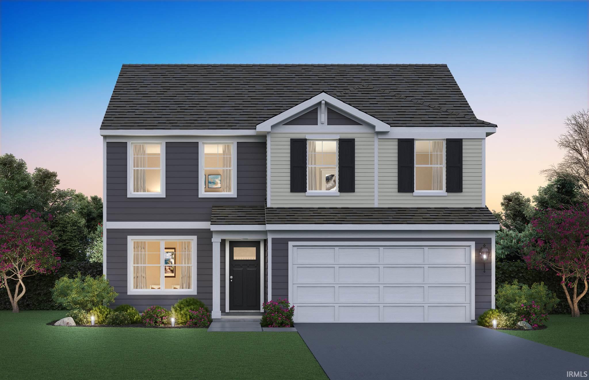 Photo of similar home. Actual home built may vary