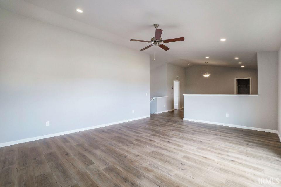 Stock photo - great room will have vaulted ceilings.