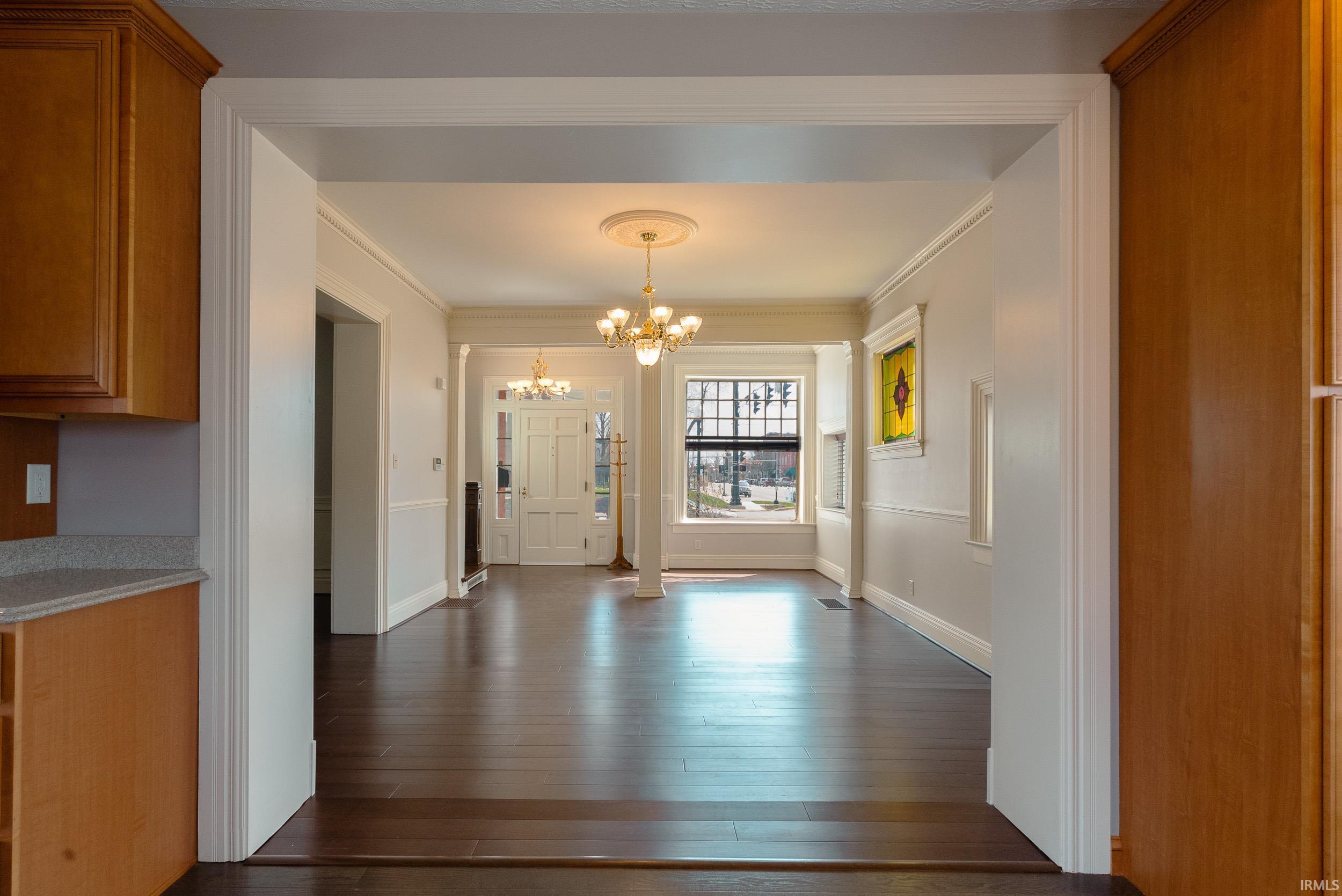 The tasteful upgrades include: strand bamboo flooring on the first and second floor and custom built storm windows.