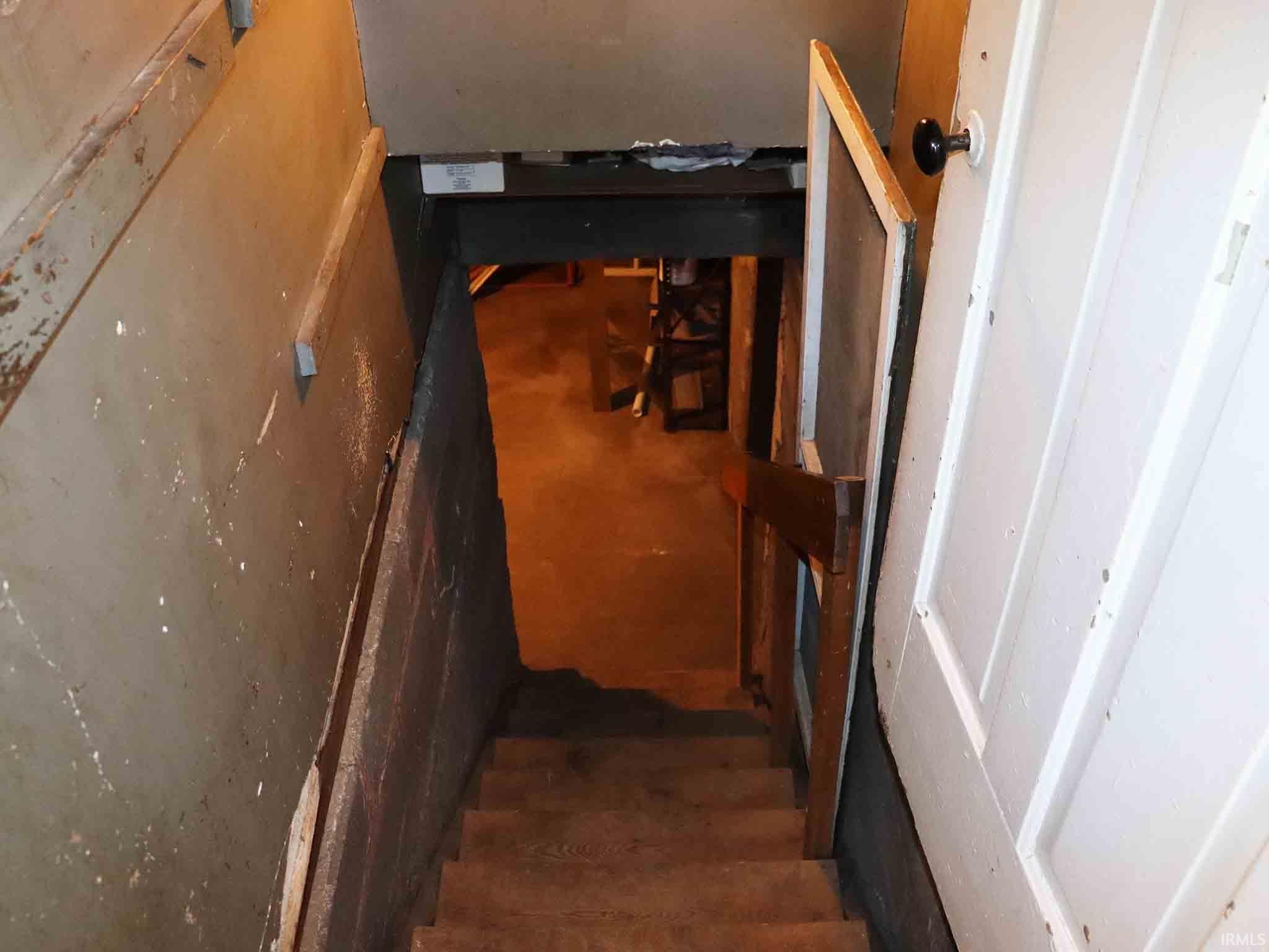 Stairway to basement.