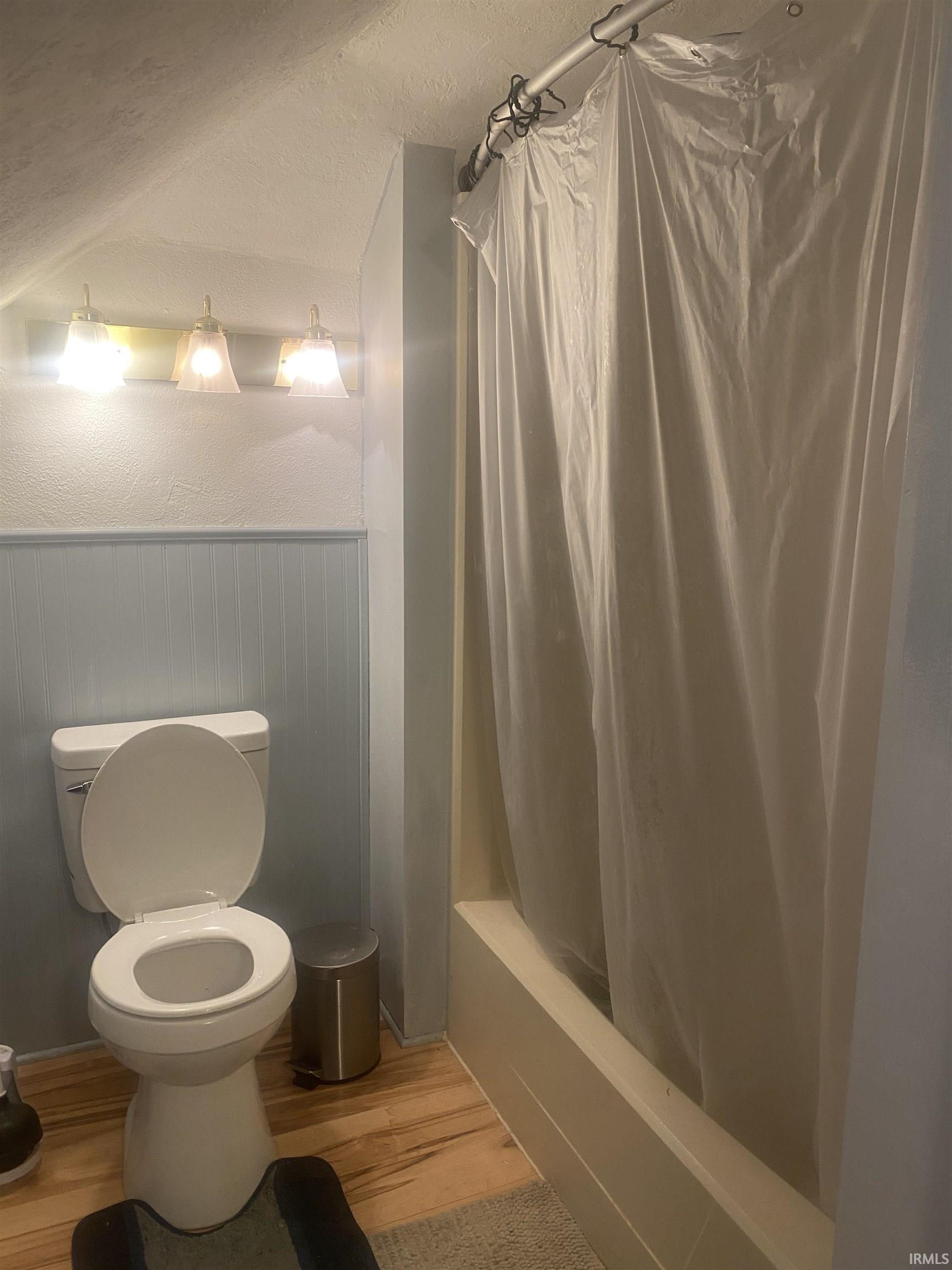 Upstairs, two bedroom apartment bathroom