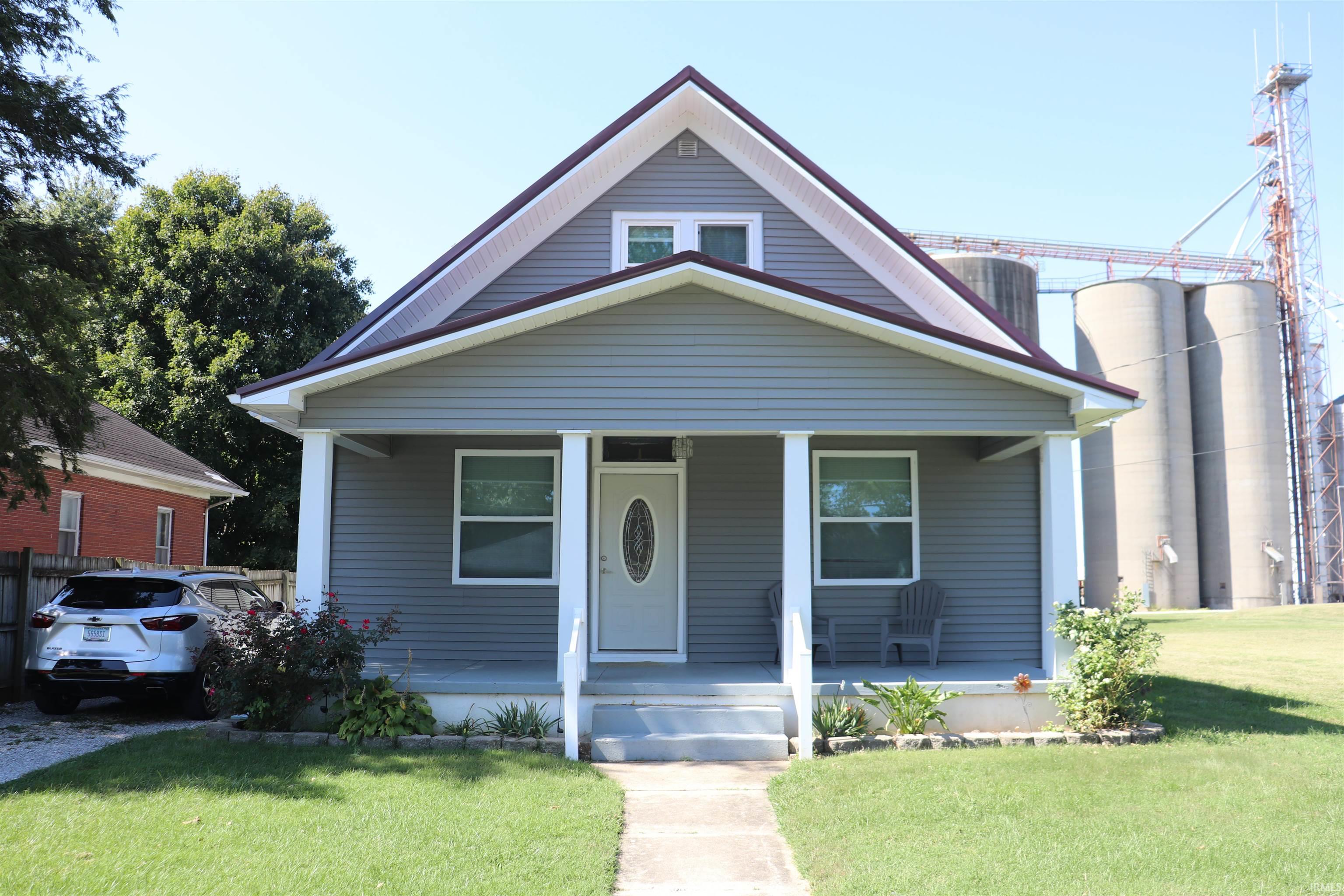 Beautiful remodeled 4 Bedroom and 2 Full Bathroom home in Huntingburg, IN. Home comes with new windows, fresh paint jobs, and new flooring! Also has a full unfinished basement, a patio on the back of the house to relax on, and a bathroom on the main and top floor of the house!