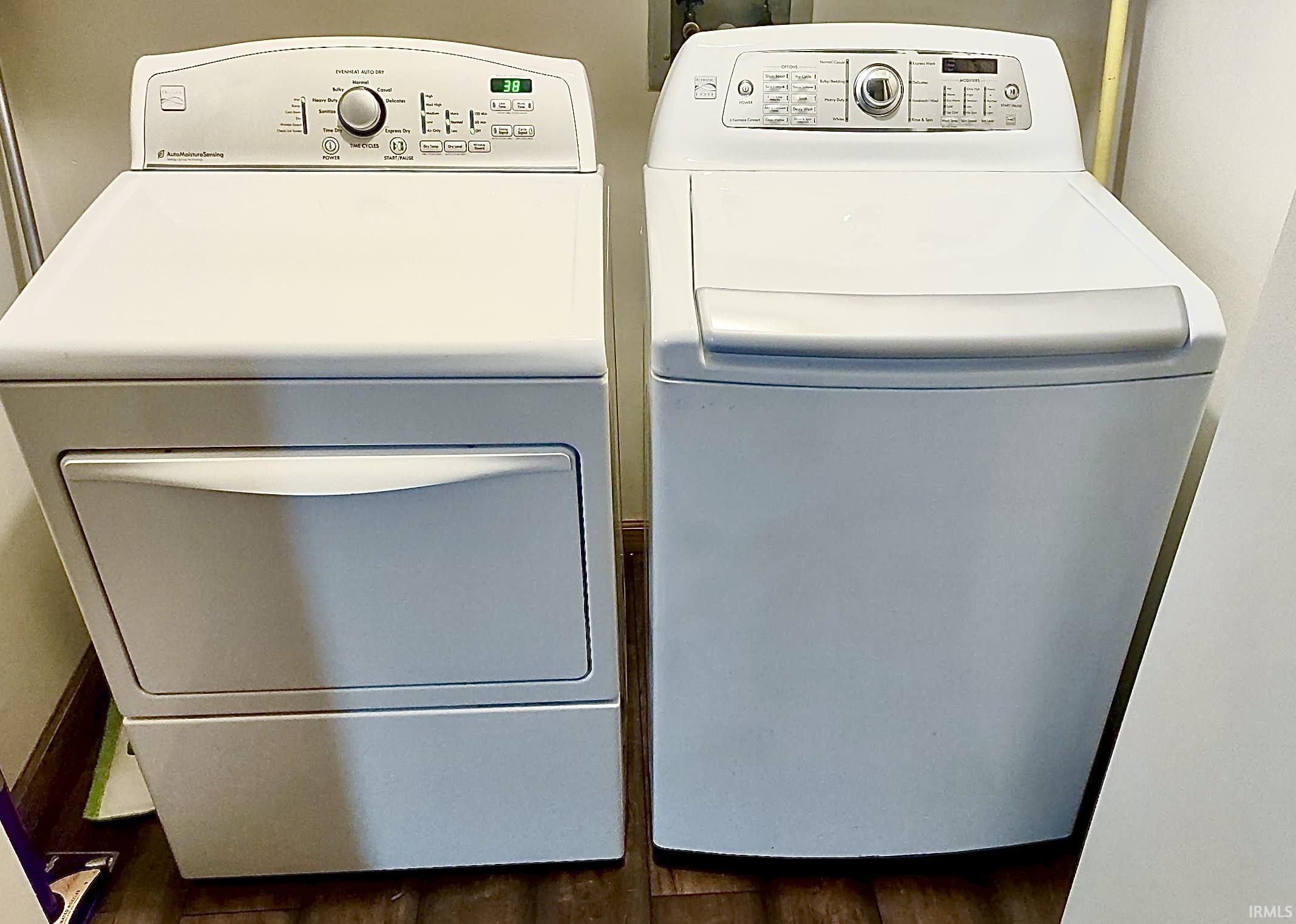 Washer and Dryer that will be swapped out and stay with the home.