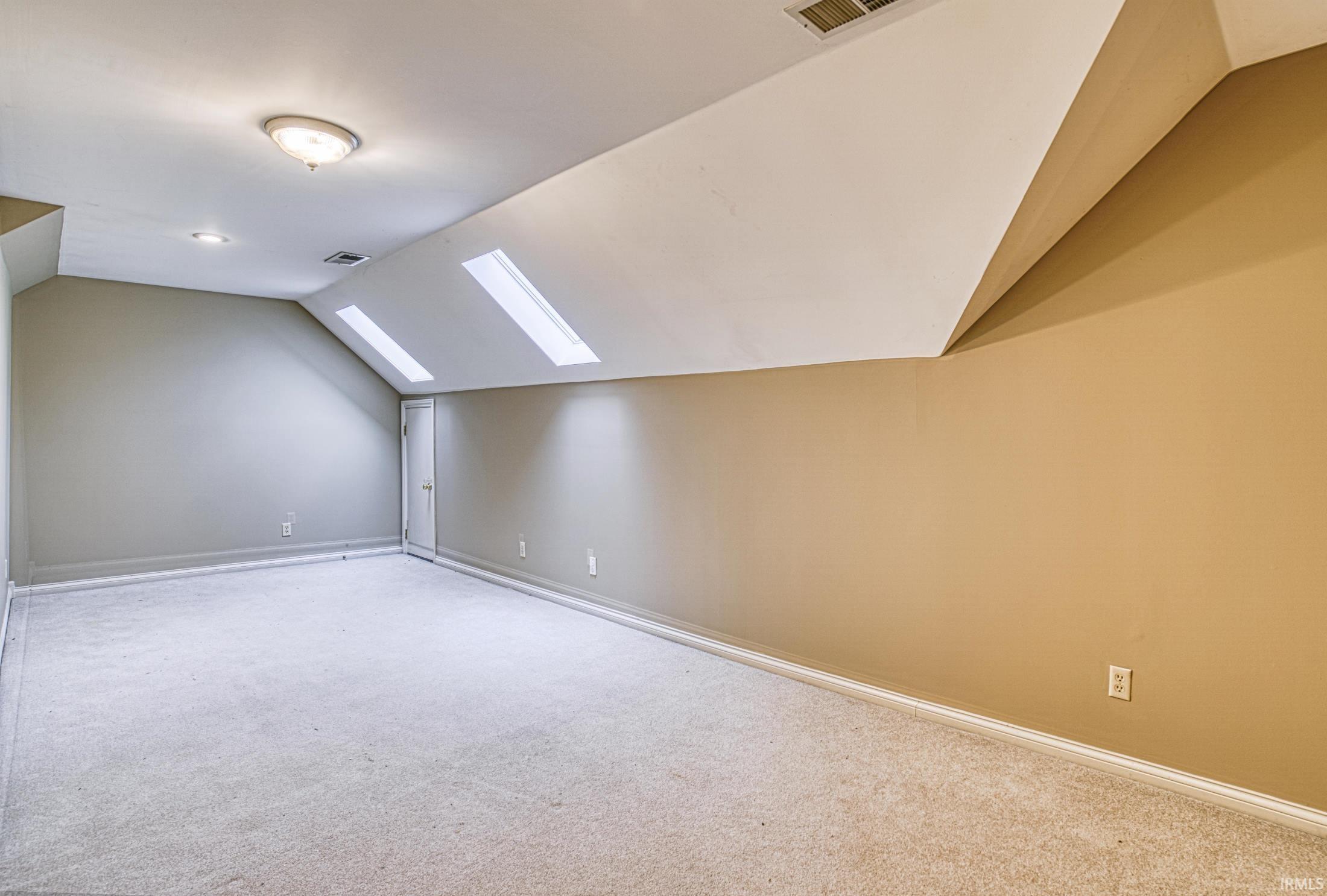 The second bonus room is a perfect flex room for exercise and play.