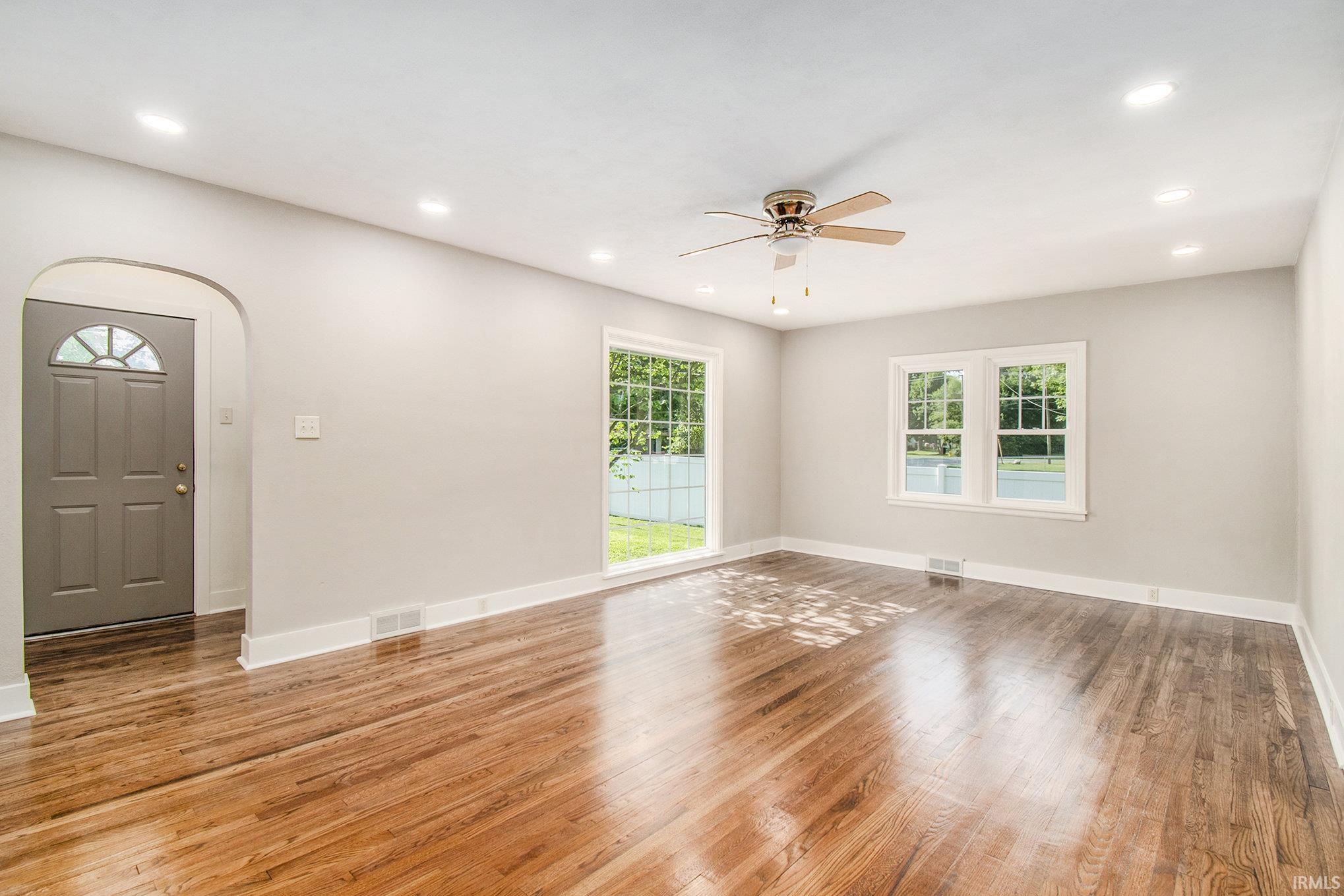 Beautiful Redone Hardwood Floors