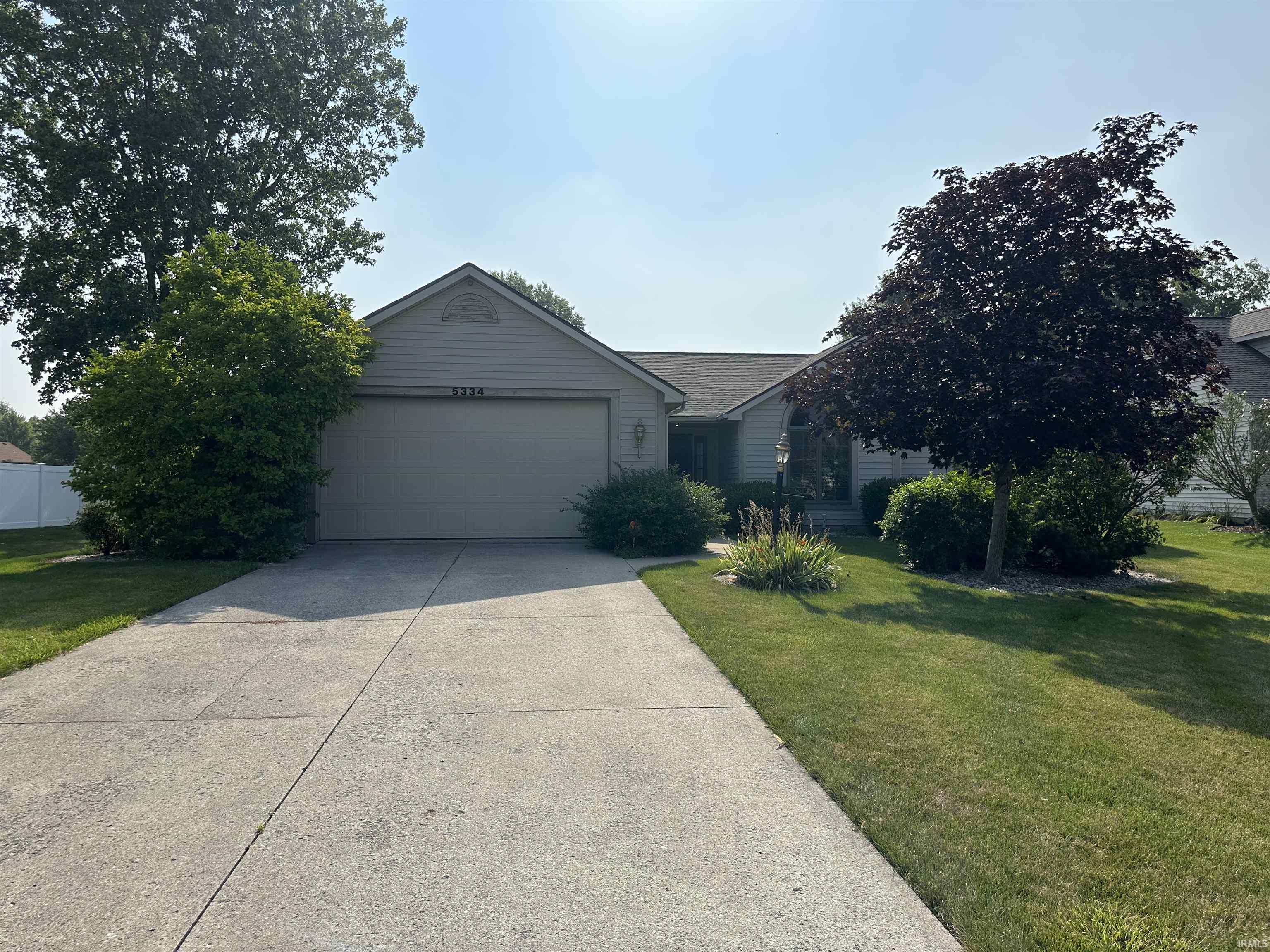 Sold 5334 Sable Lane, Fort Wayne, IN 46835 MLS 202327049