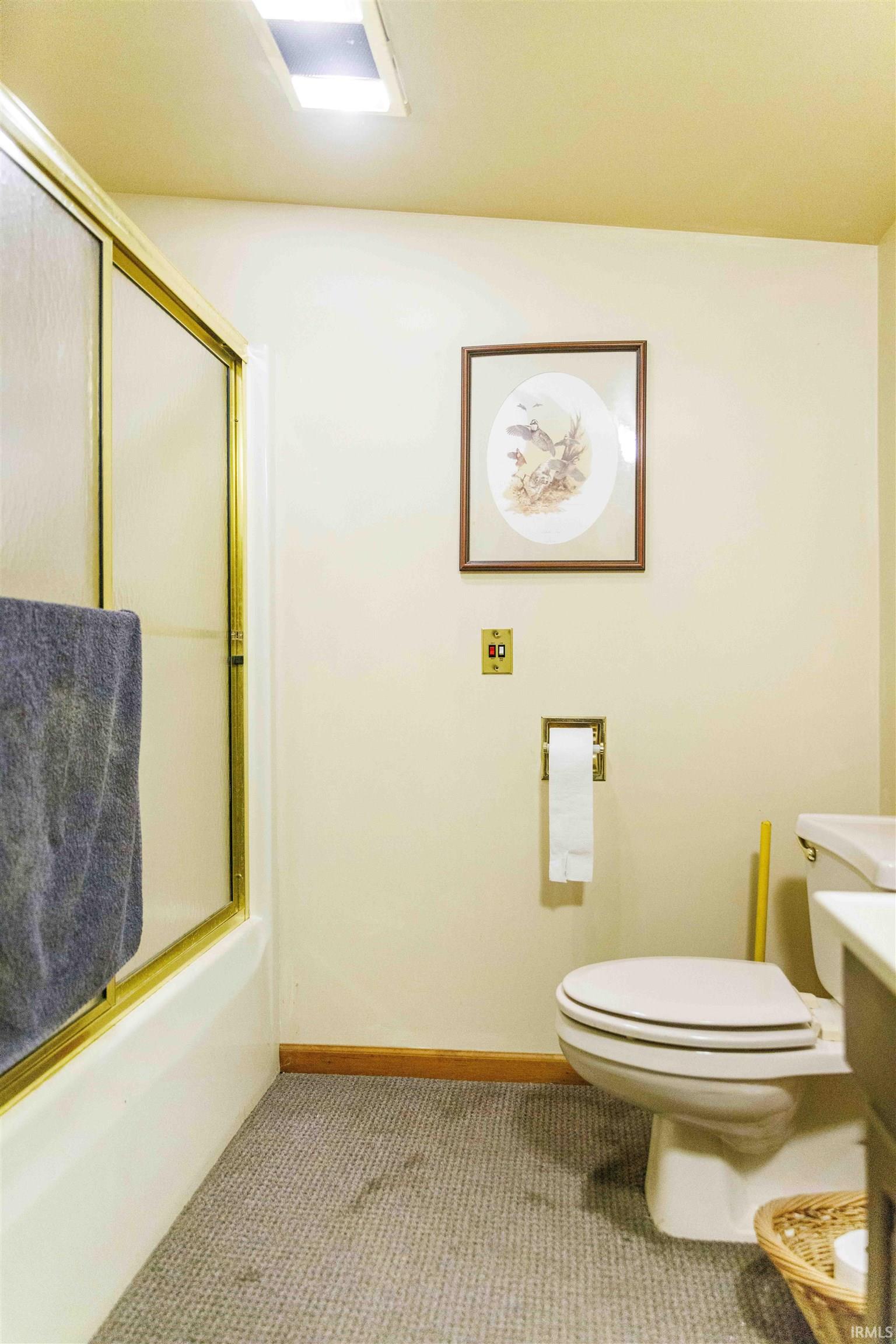 Full bath in Pole barn
