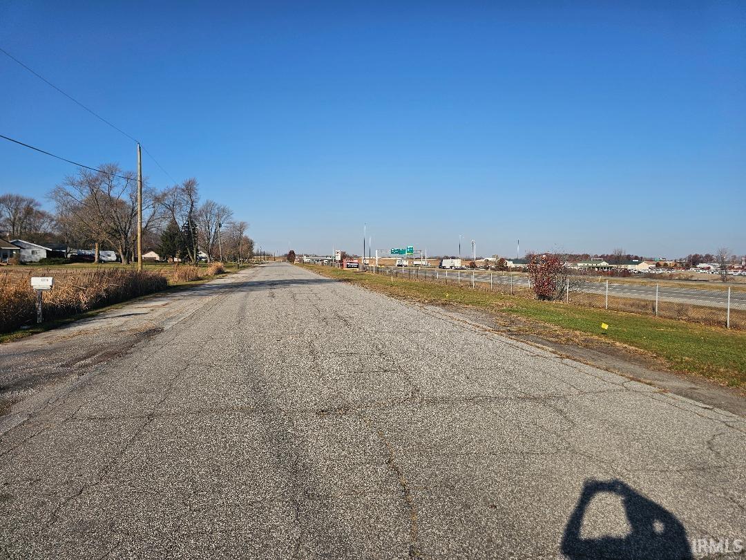 View of asphalt road