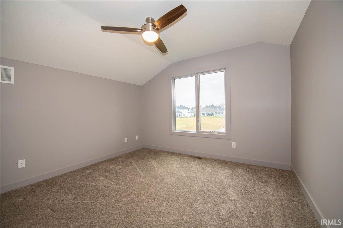The Upper level Bedroom also has a Water View