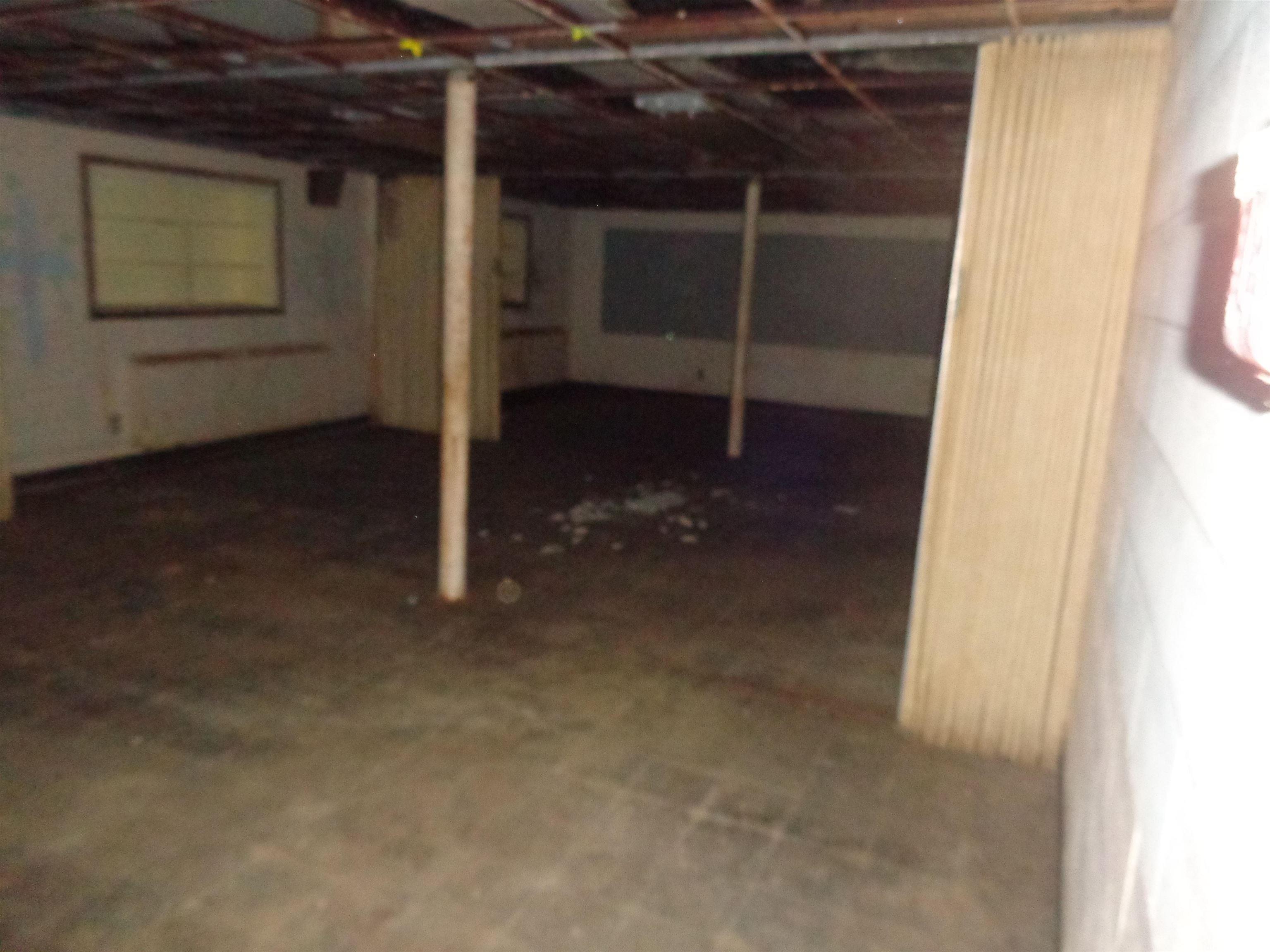 View of unfinished below grade area