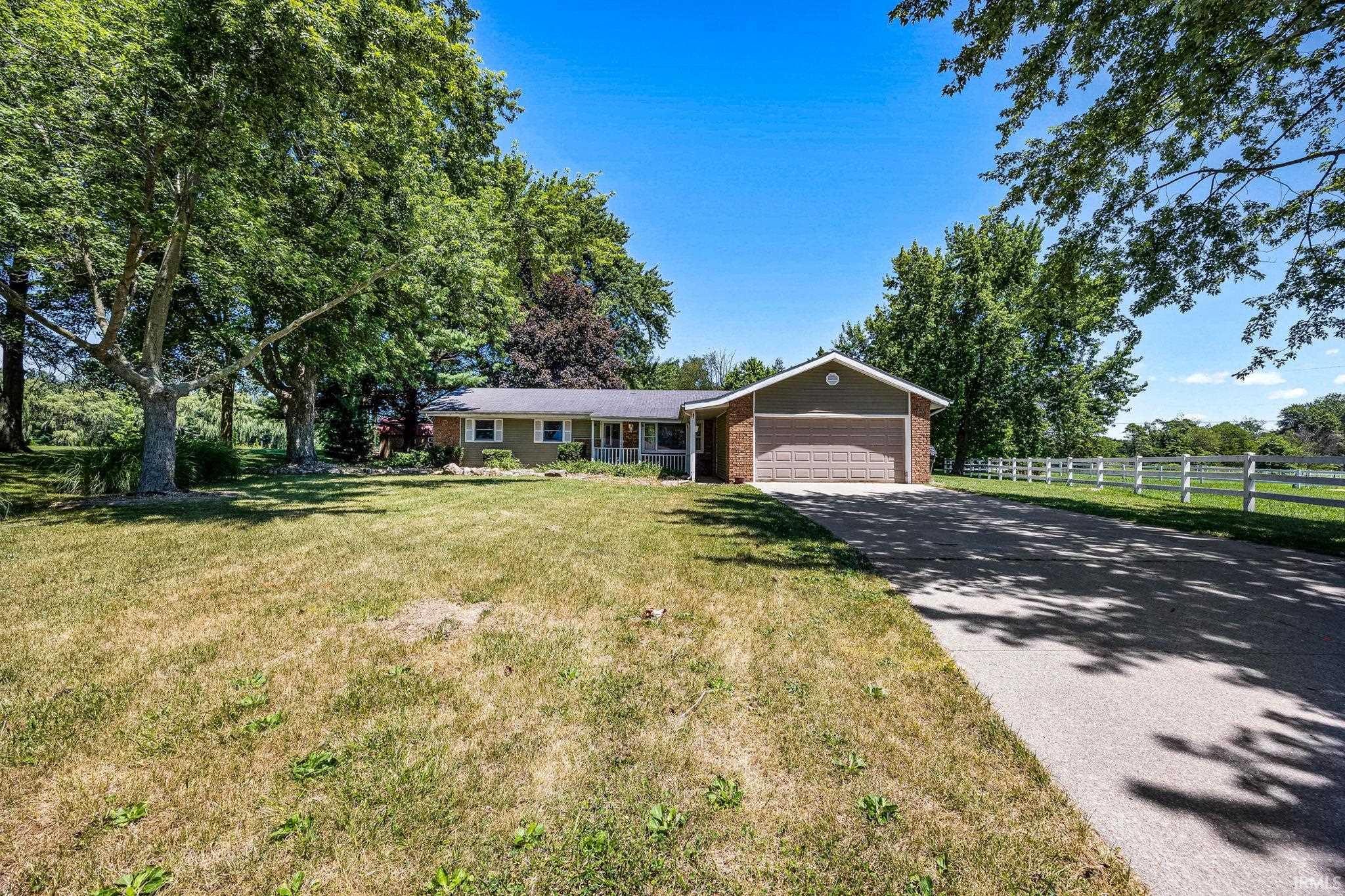This 4 bedroom ranch in the desirable Northridge school system sits on almost a half acre. You will find a split bedroom layout. This home has 1.5 bathrooms, master bedroom has a sliding glass door to step right outside. Laundry room is just off the kitchen, as well as a dining room, and  living room. Down the hall you will find another bathroom and 3 bedrooms, one in which is accessible to the half bath.  2 car attached garage. All new paint, A/C new in 2022, new water pump in 2023, dishwasher 2024, and refrigerator 2023.  Come take a look before this one is gone.  You are going to love this yard!!  Motivated Sellers! **Multiple Offers - Please submit all offers by 9:00am July 5th, 2024, and a decision will be made 6:00 pm