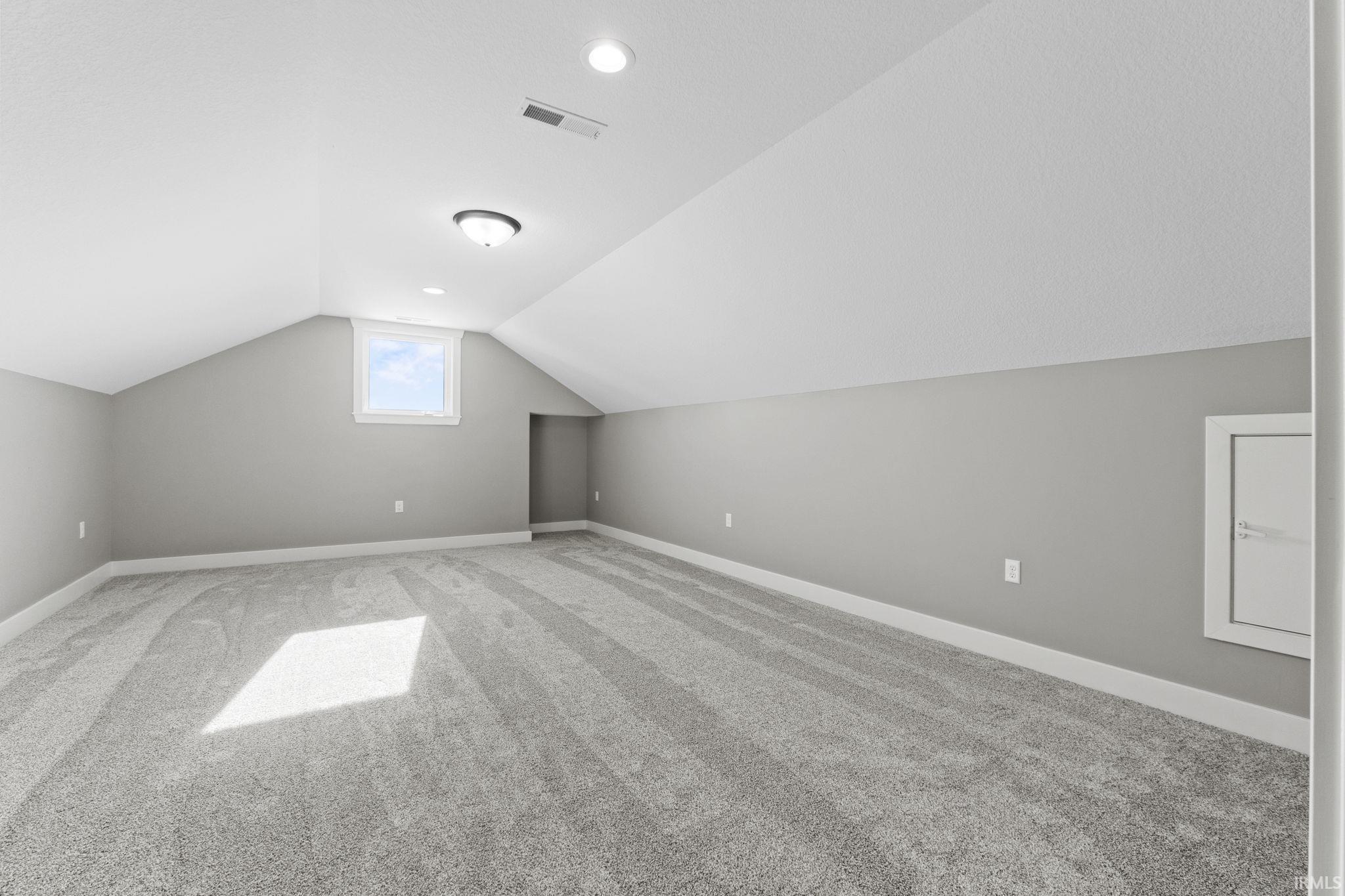 Large recreation room above the garage.