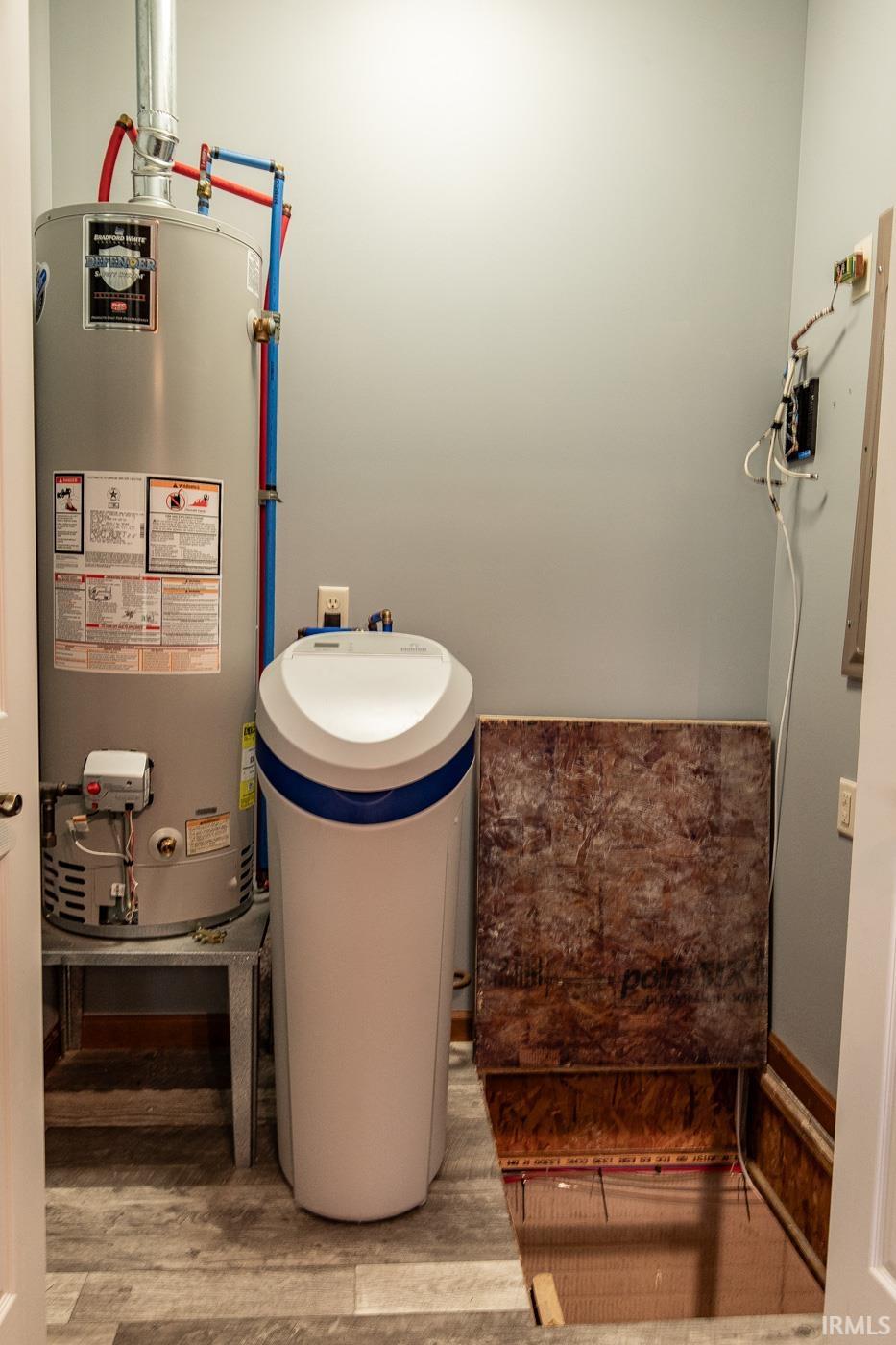 Water softener included. 1st entry to great crawlspace under entire home, 2nd entry is in Master BR closet.