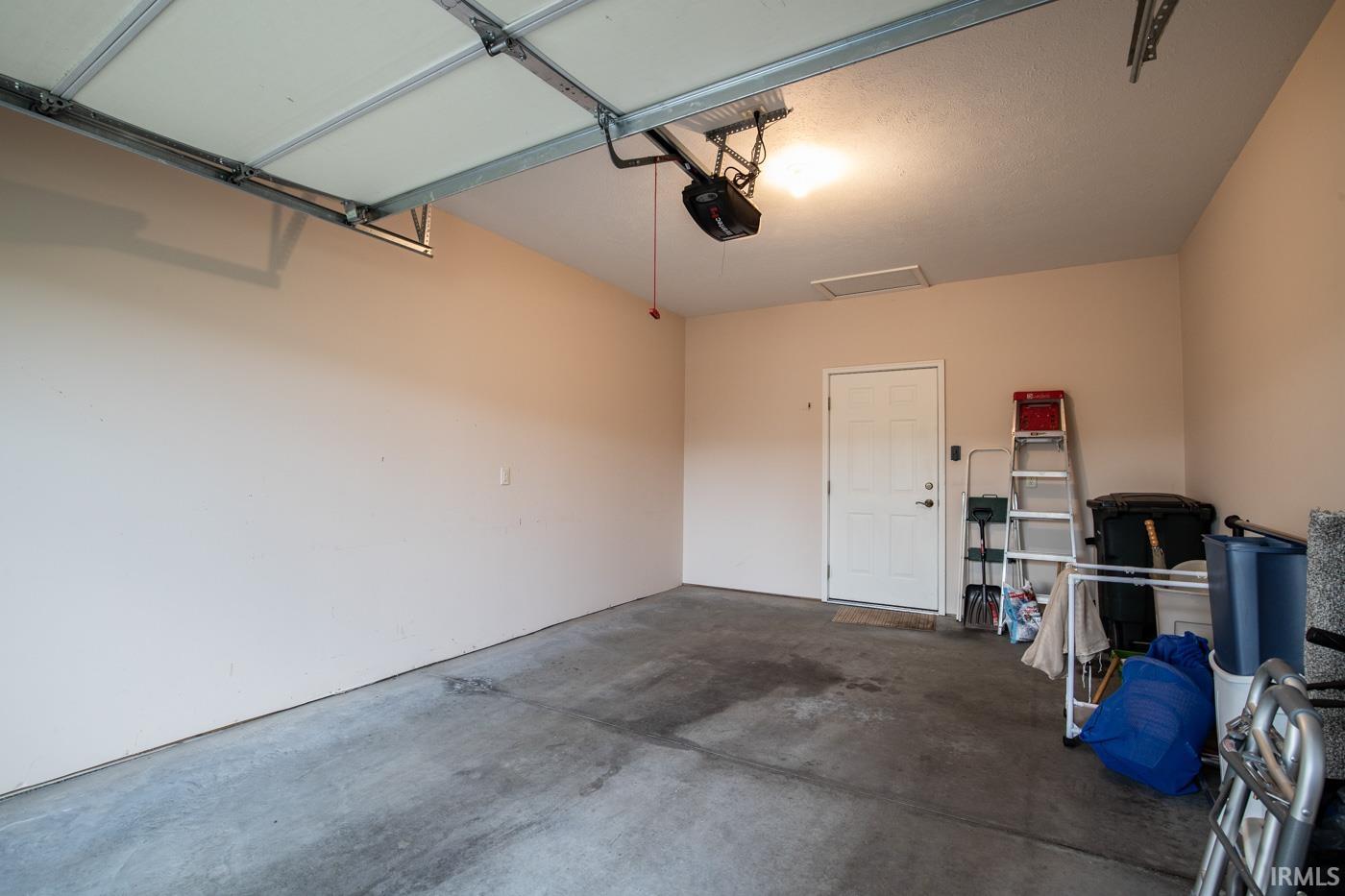 1 Car garage, extra deep for storage.
