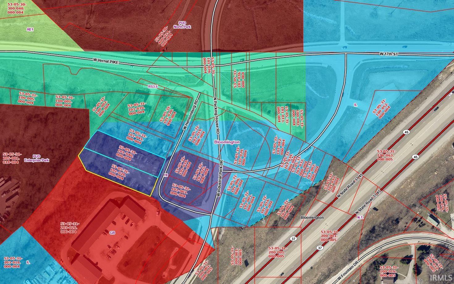 Homes for sale in Bloomington, IN | 2801 & 2805 W Hensonburg Rd, Bloomington, IN 47404 | MLS# 202442787