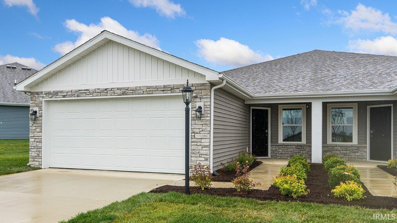 1 Story | 1410 sq ft | 2 Bed | 2 Bath | 2 Car Garage  This home for sale is only 1 side of the Paired Villa pic. Photos representative of plan only and may vary as built. This home has drywall up/midway completed. Come to Model to schedule a tour today!