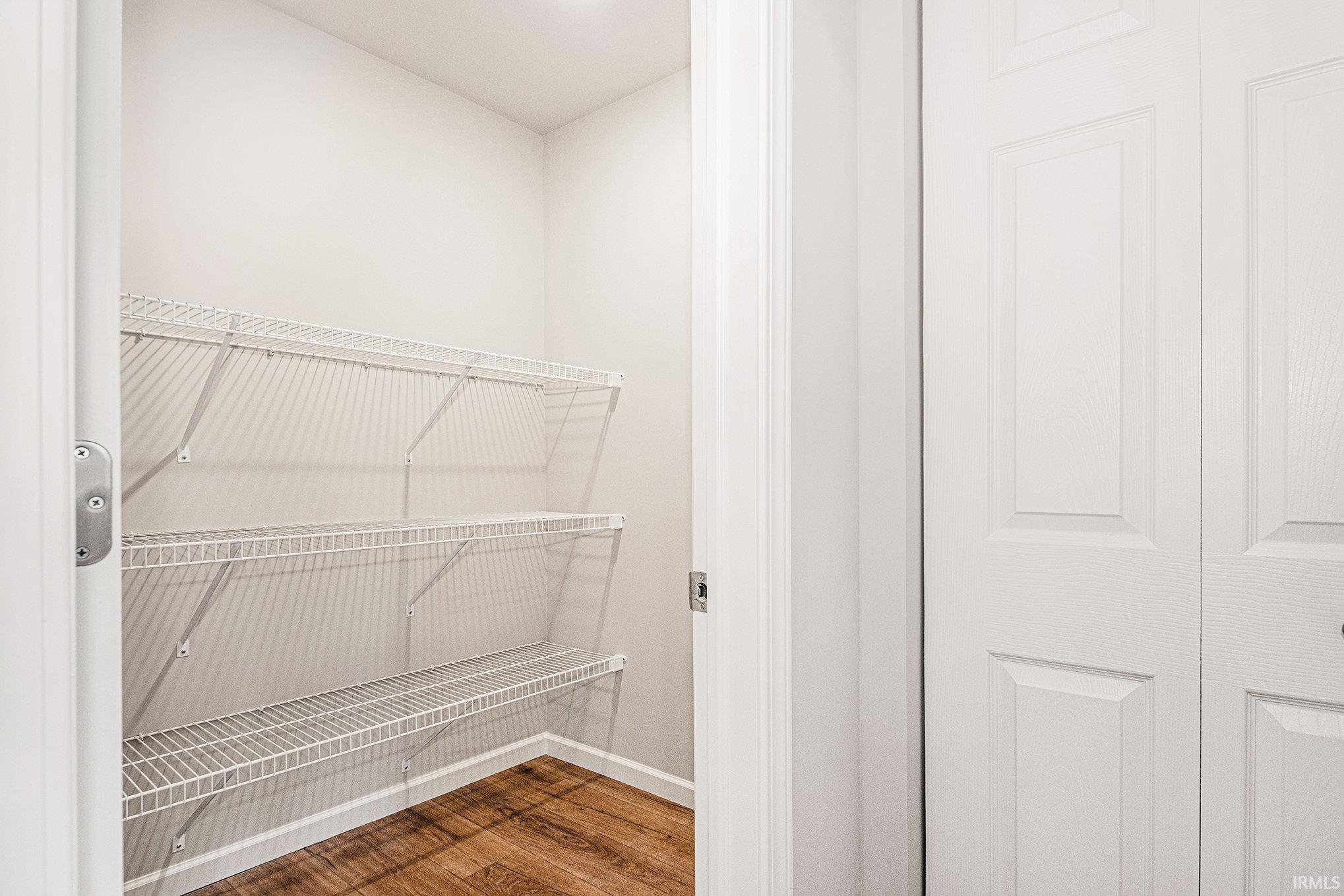 There is a large pantry on the upper level offering tons of storage.