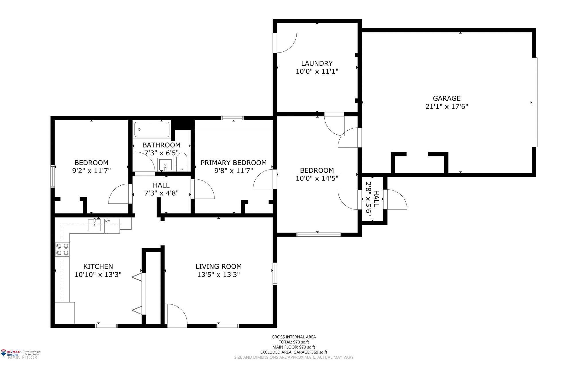 Includes Laundry & Garage