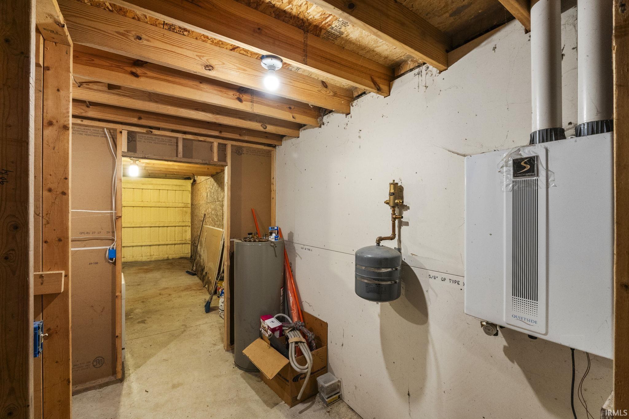Tankless water heater for heated floors