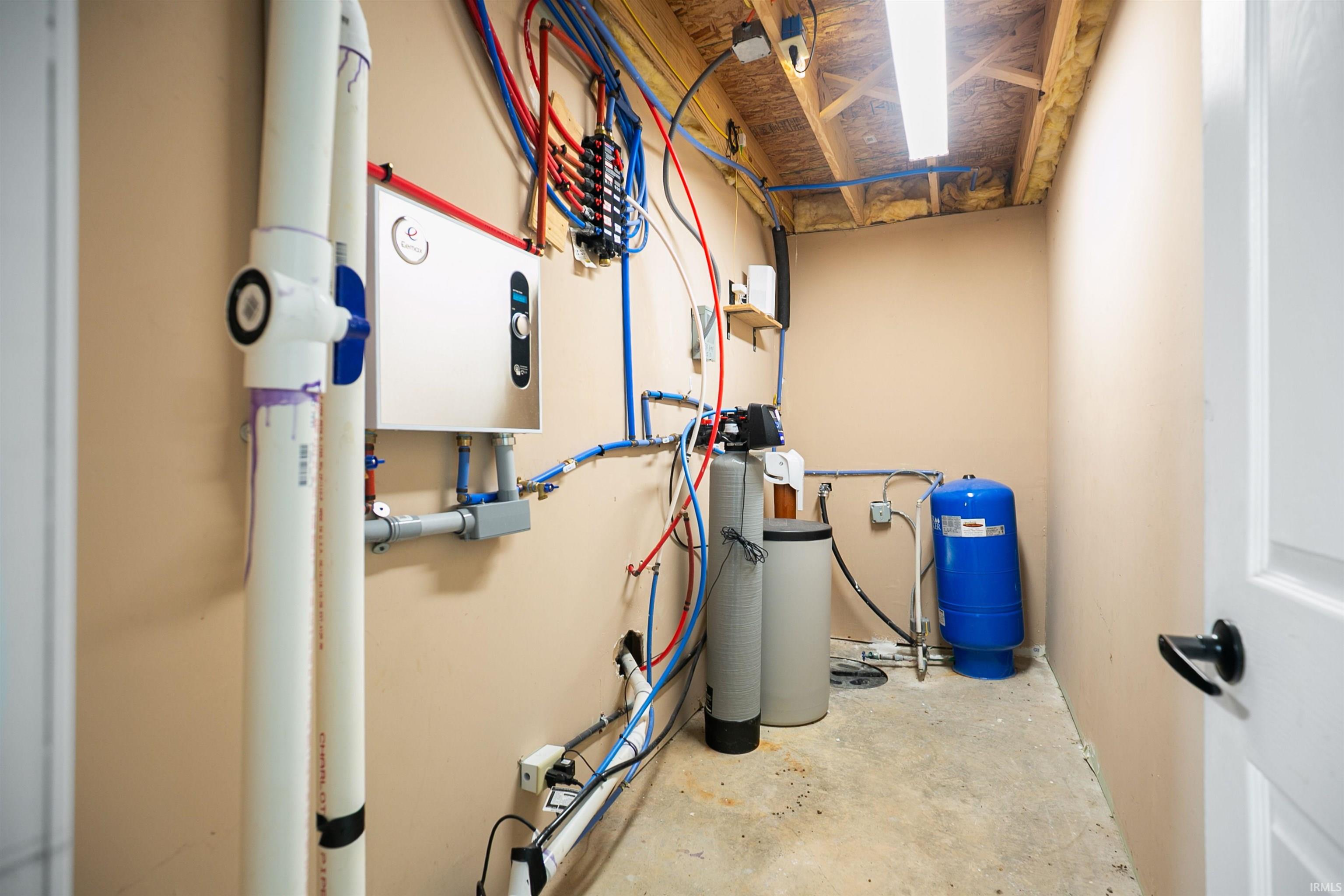On Demand Water Heater and Water Softener are newer and well maintained.