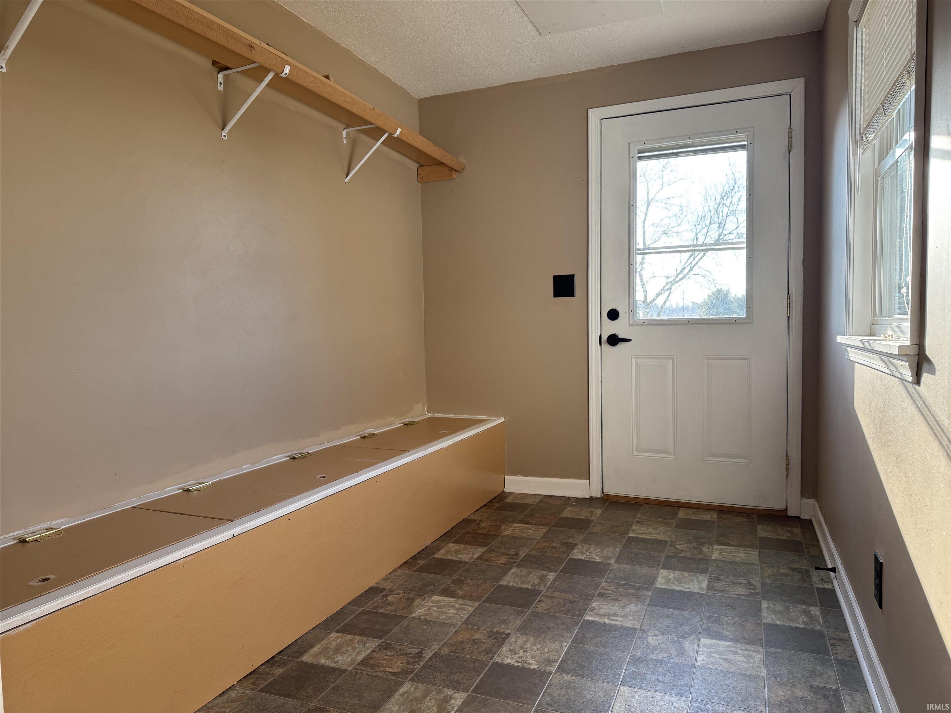 This area definitely provides plenty of space to store what is needed as you come and go.