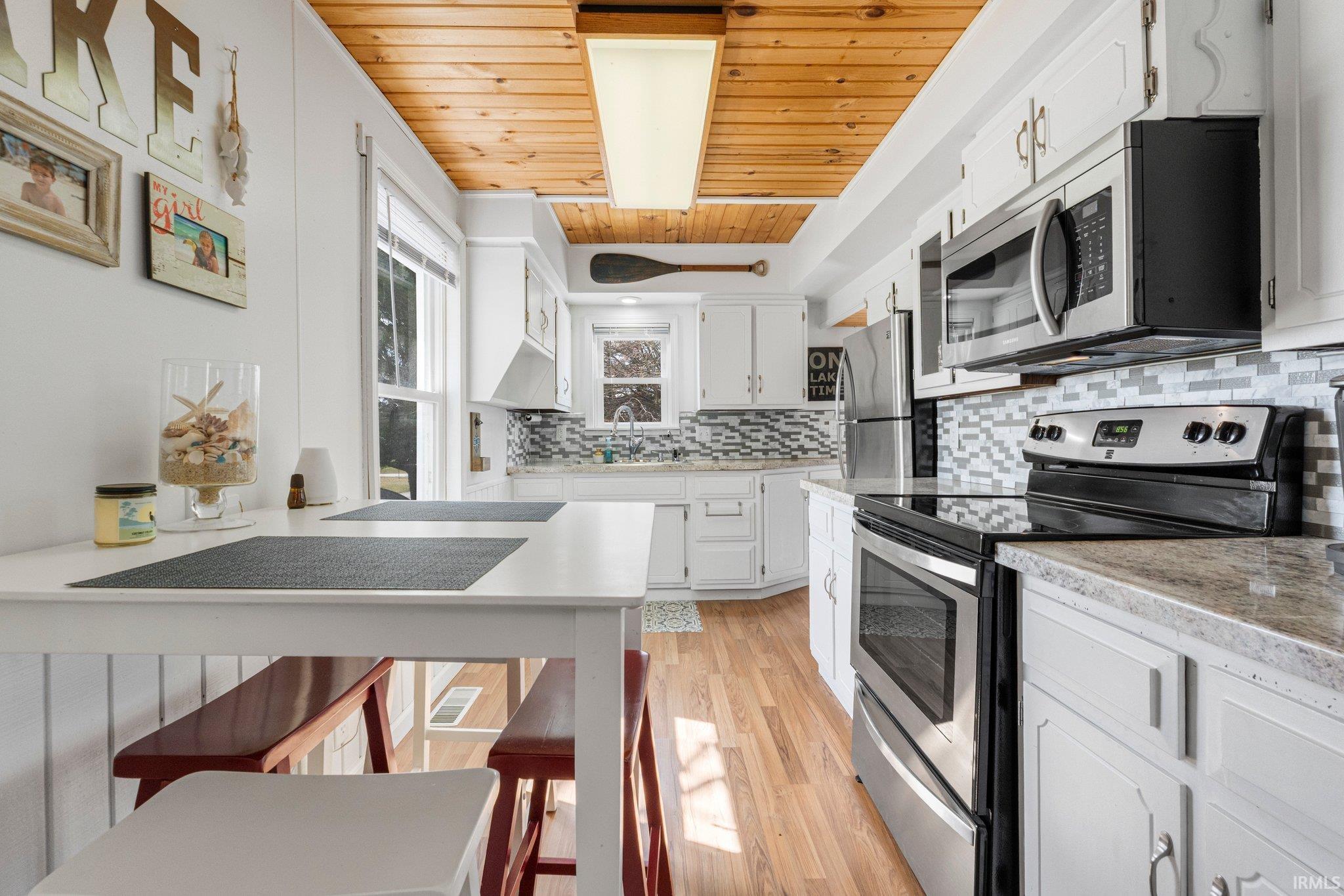 The interior is thoughtfully designed with stylish finishes and modern amenities that complement the peaceful surroundings.