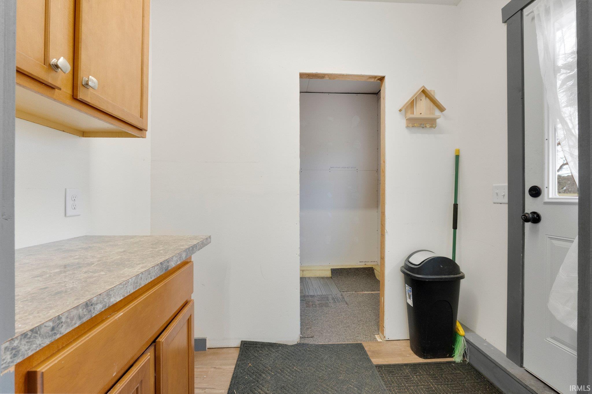 These areas are partially remodeled but will need finished.