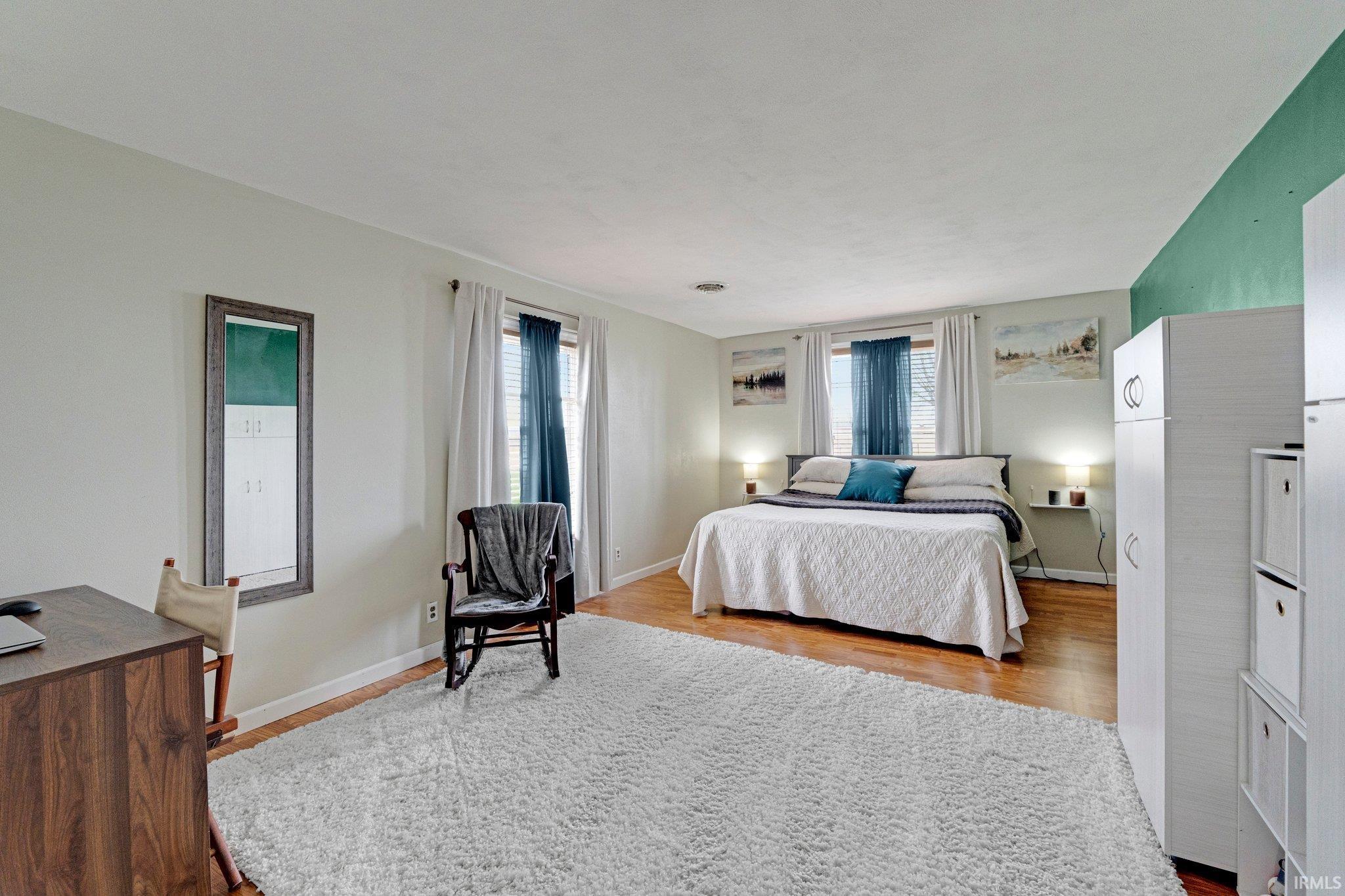 The home has been configured differently in the past with this 19 X 12 room being a living room. Current owner chose to have a three bedroom home as opposed to two.