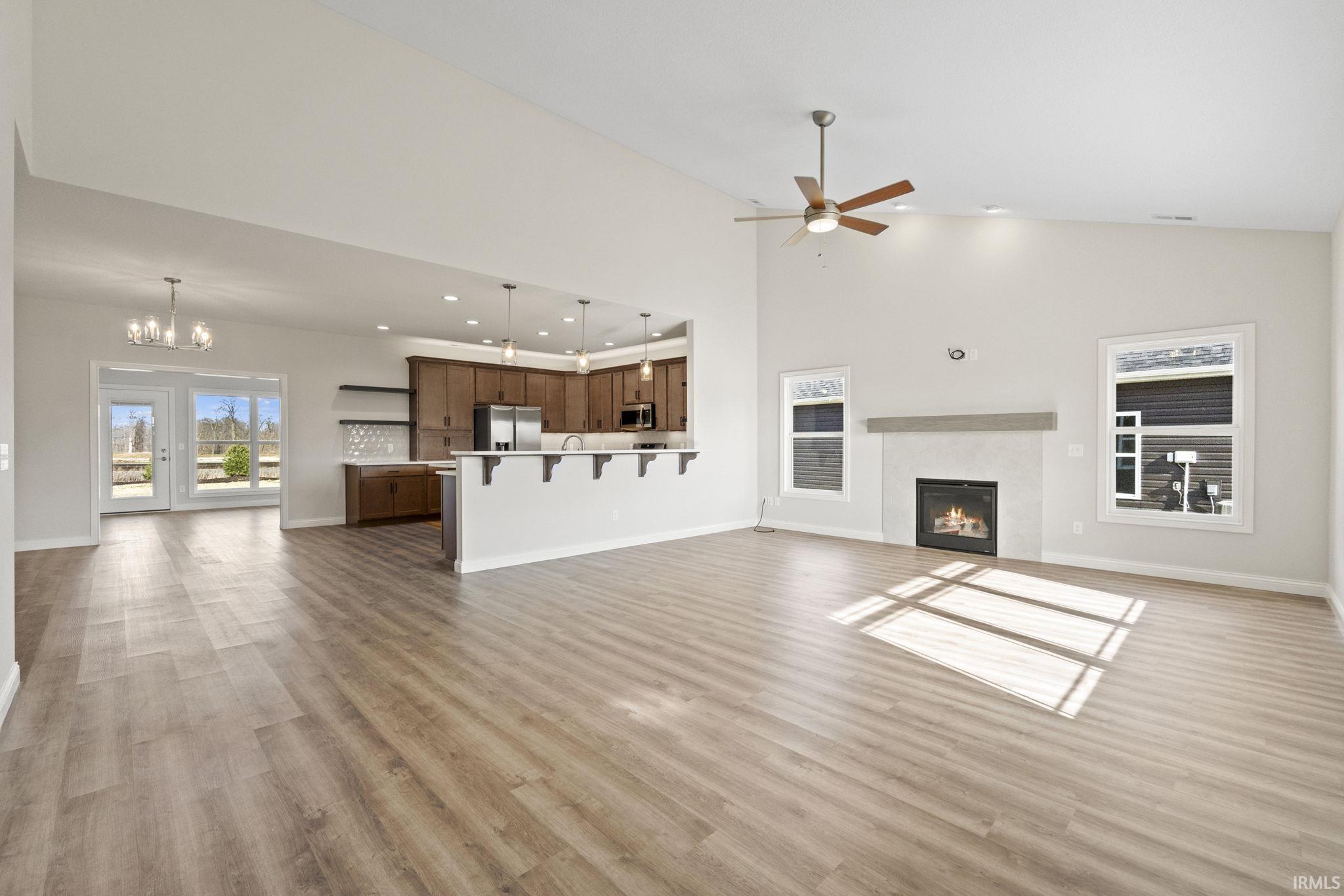 Finished photos are from a previously sold version of the same floor plan. Decorating features and finishes will be different.