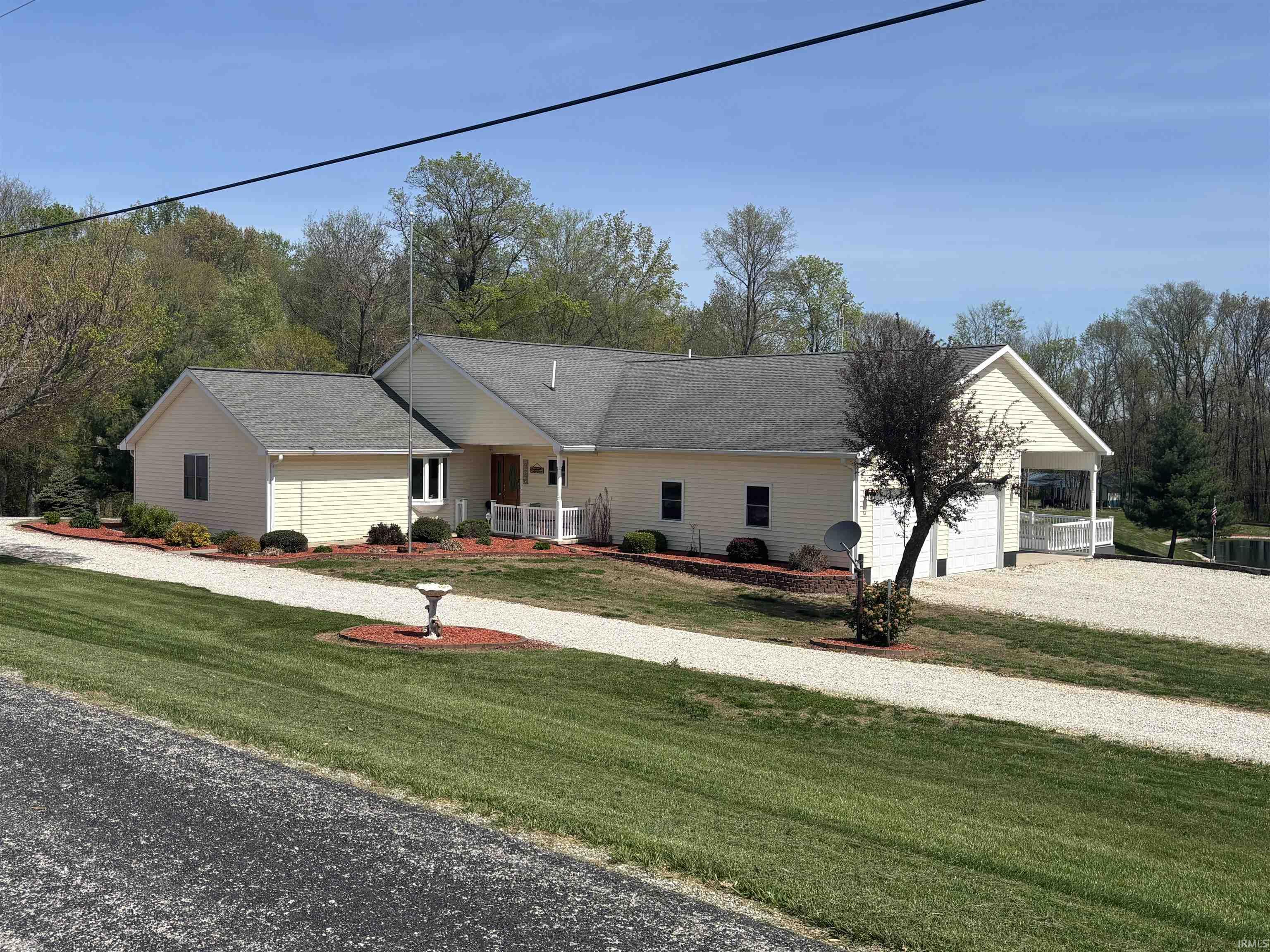 Bruceville Real Estate: 4946 N Coon Hunter Road IN 47516 $500 000