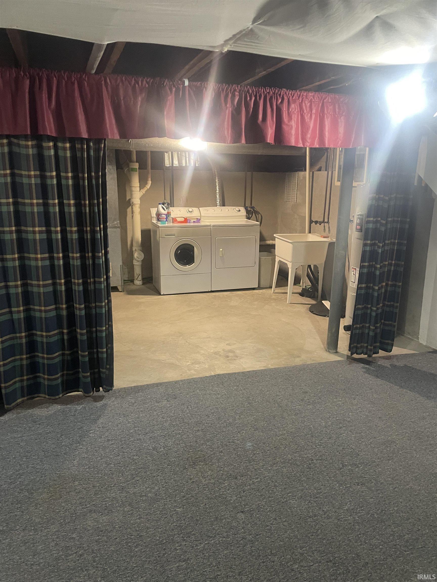 Washer and dryer included