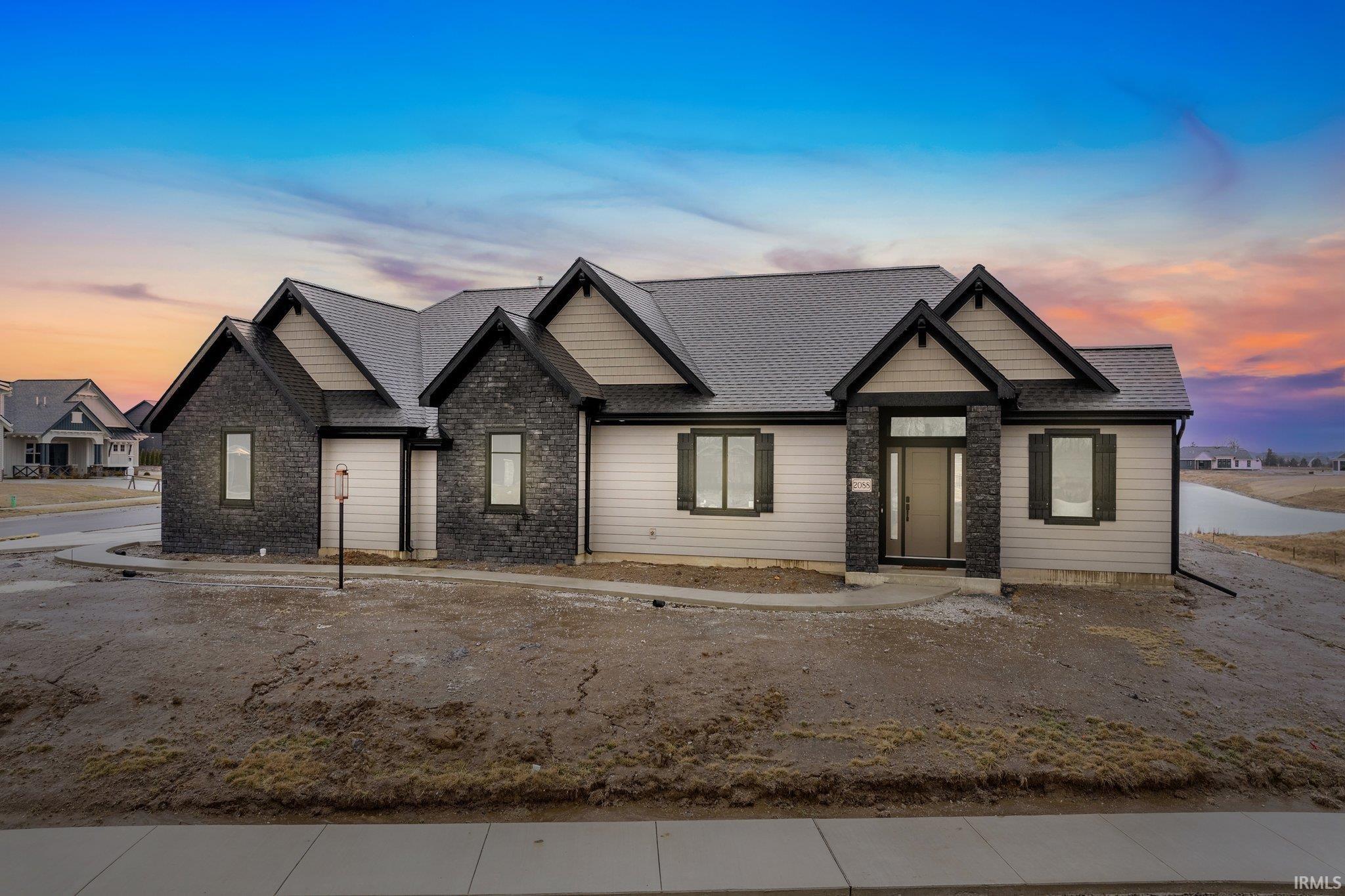 Colors may vary, landscaping is the responsibility of the new owner