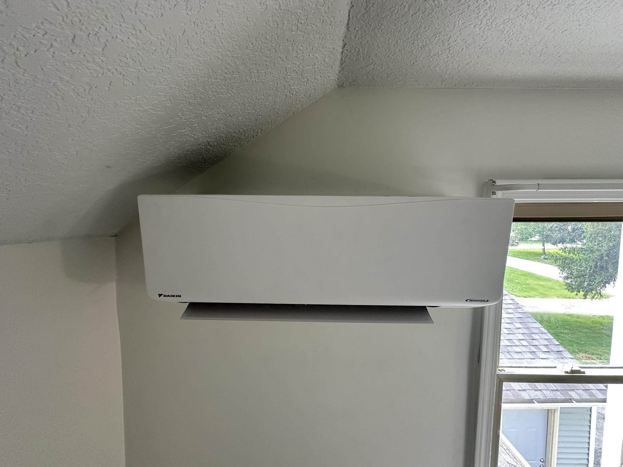 Mini-Split for main bedroom.