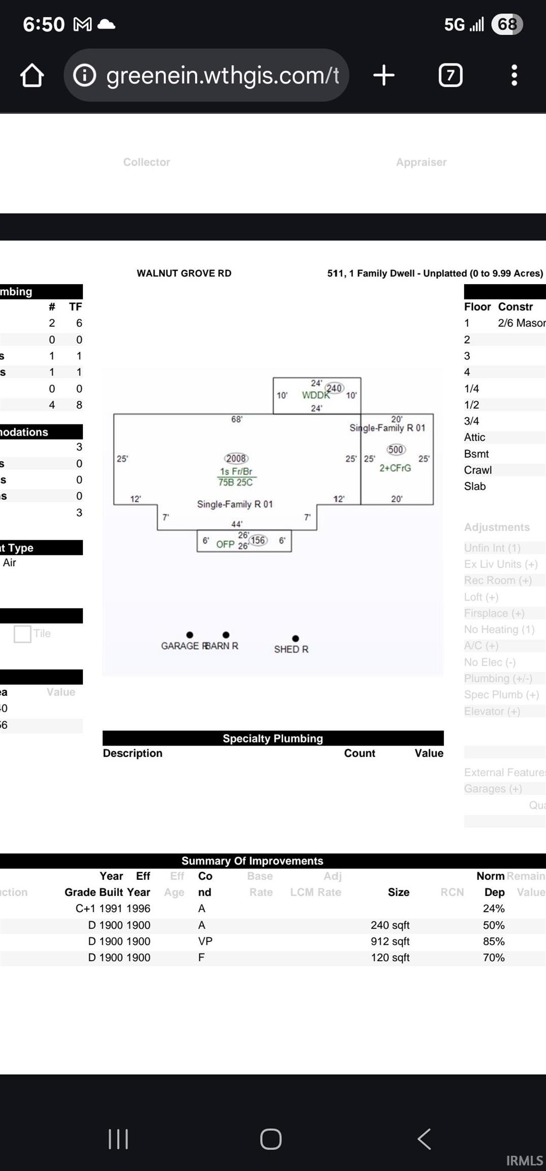 Homes for sale in Bloomfield, IN | 880 S Walnut Grove Rd, Bloomfield, IN 47424 | MLS# 202527087