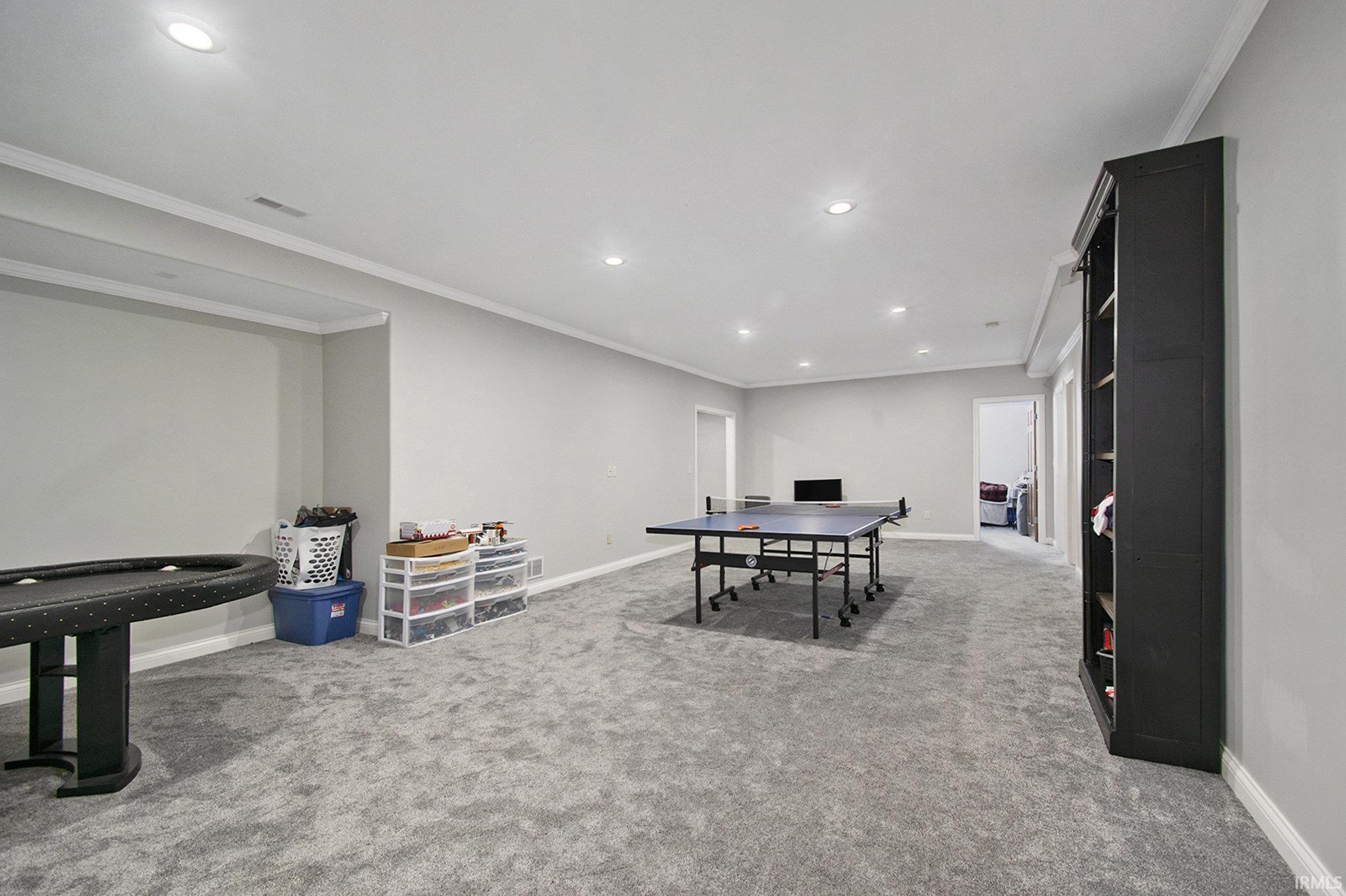 Beautiful Lower Level with 9' Ceilings