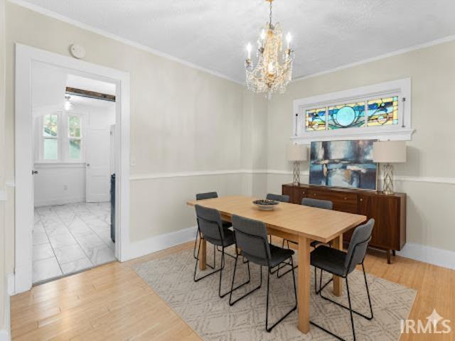 Virtually Staged Dining Room