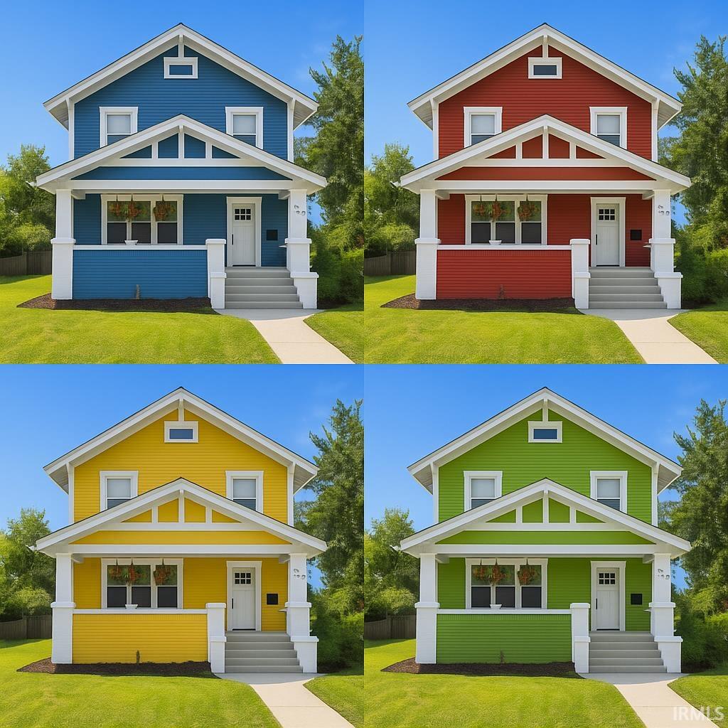 What color will your new house be? — the choice is yours!