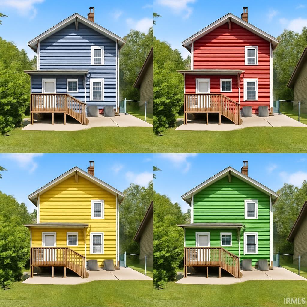 What color will your new house be?  — the choice is yours!