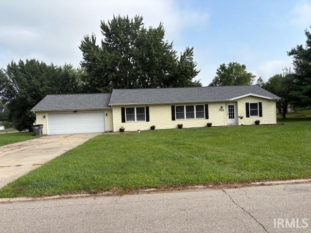 Updated ranch style home with 3 bedrooms and 2 baths. Remodeled main bath. All new paint and flooring and updated kitchen. Fenced in back yard. 2 car attached garage. GFA & CA. New water heater and new softener. Enclosed rear patio with heat. Newer roof as well.