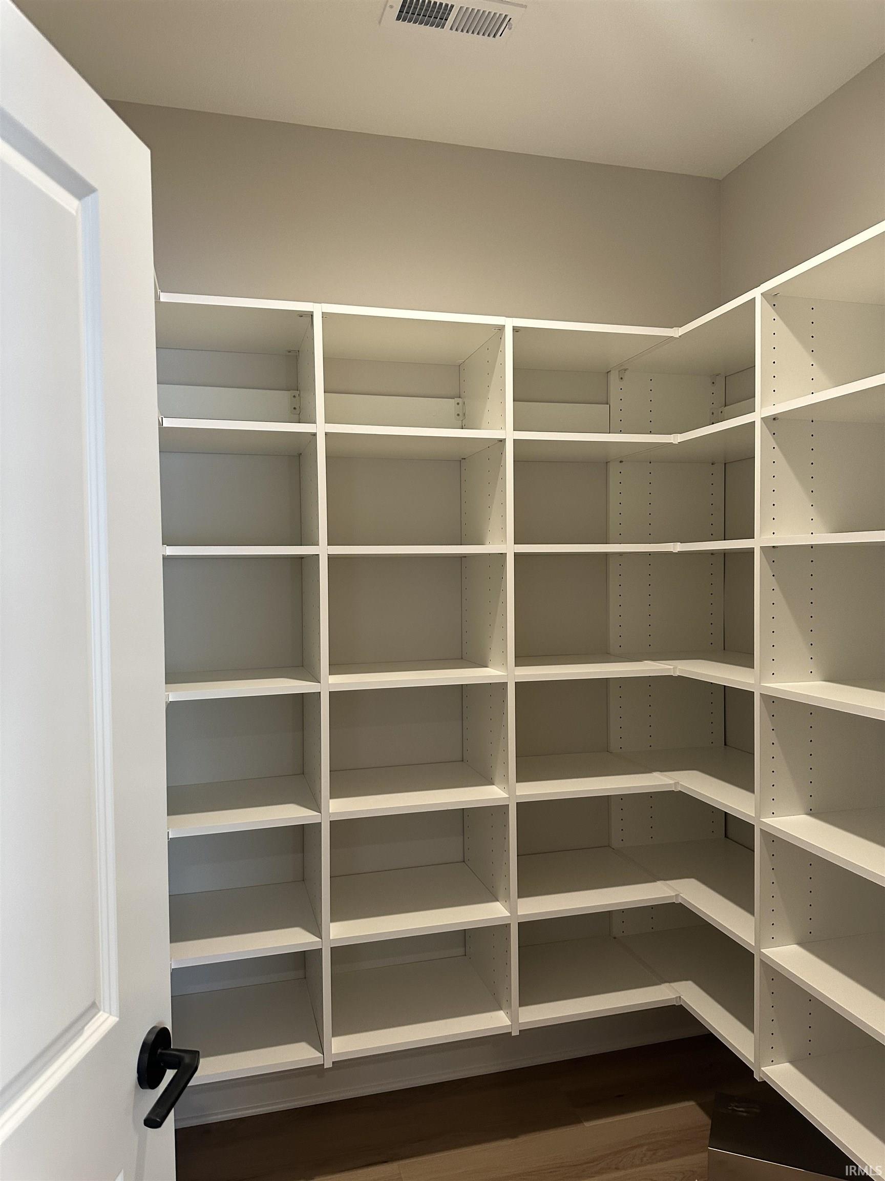 View of storage area