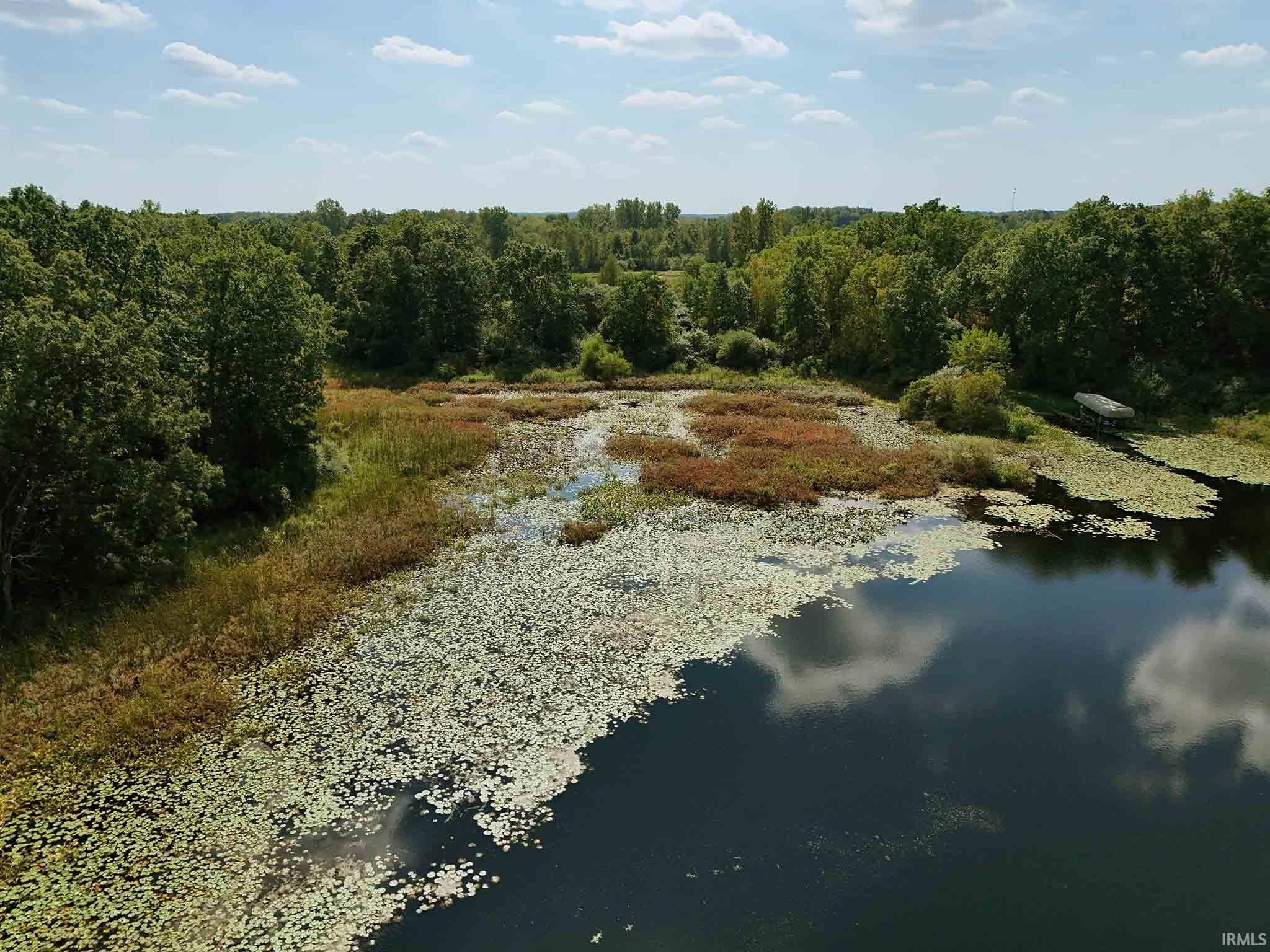 Inlet duck pond area is approx. 500x175 ft and rich with fish and game, bordering SE Woodland and Boat Launch area (Area 2 on Reference Sheet)