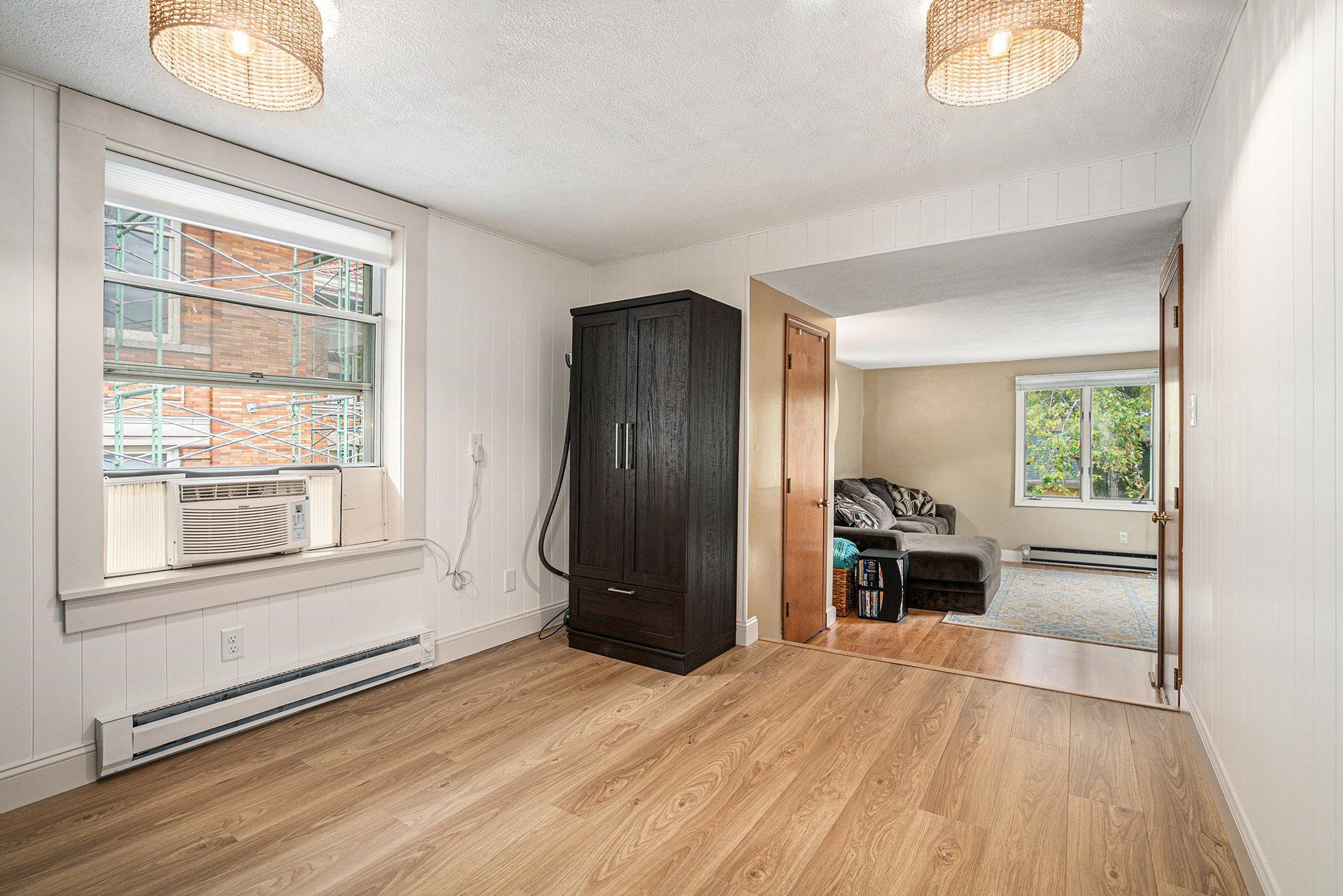 new flooring and walls; owner's suite area