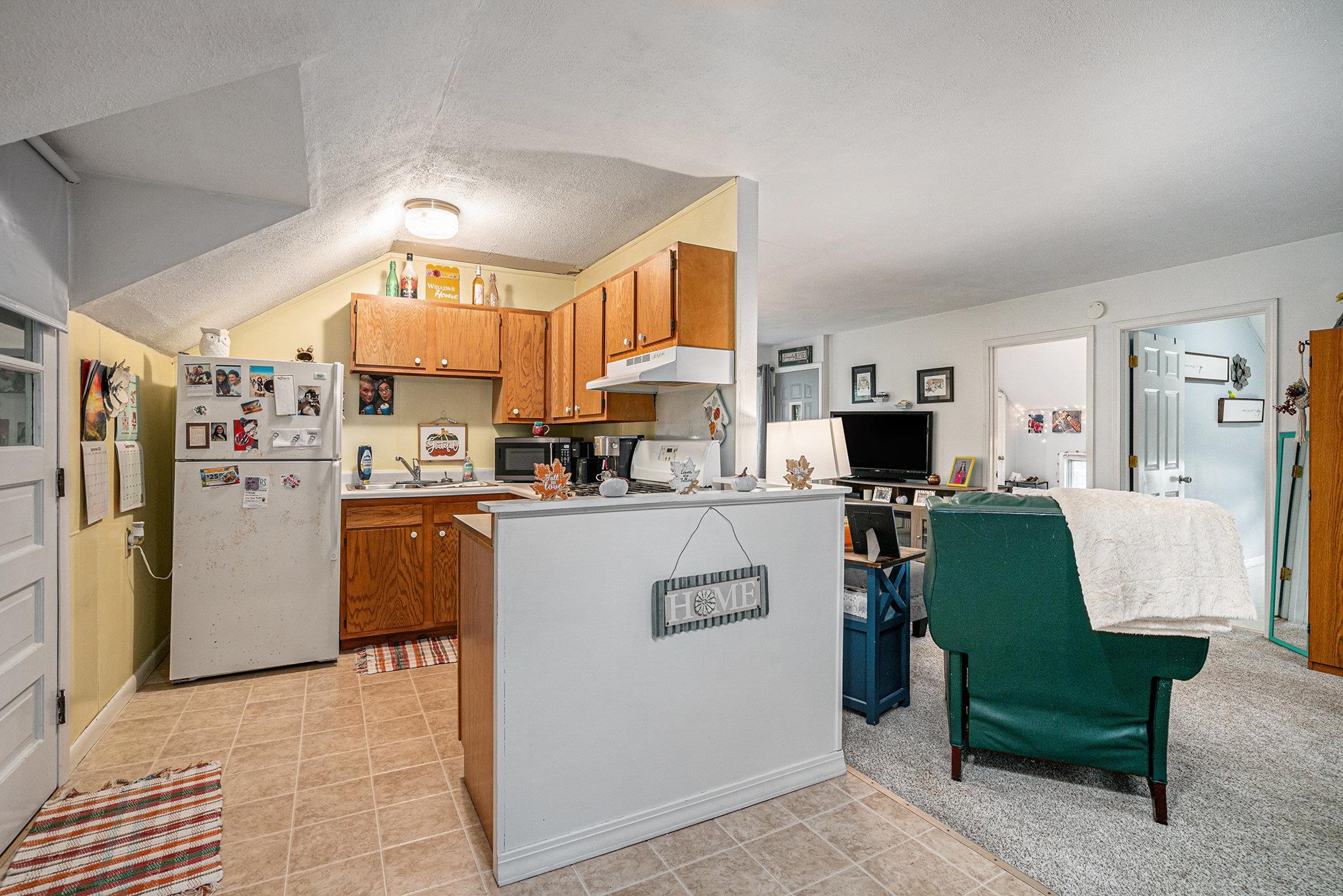 Kitchen of the 2 bedroom