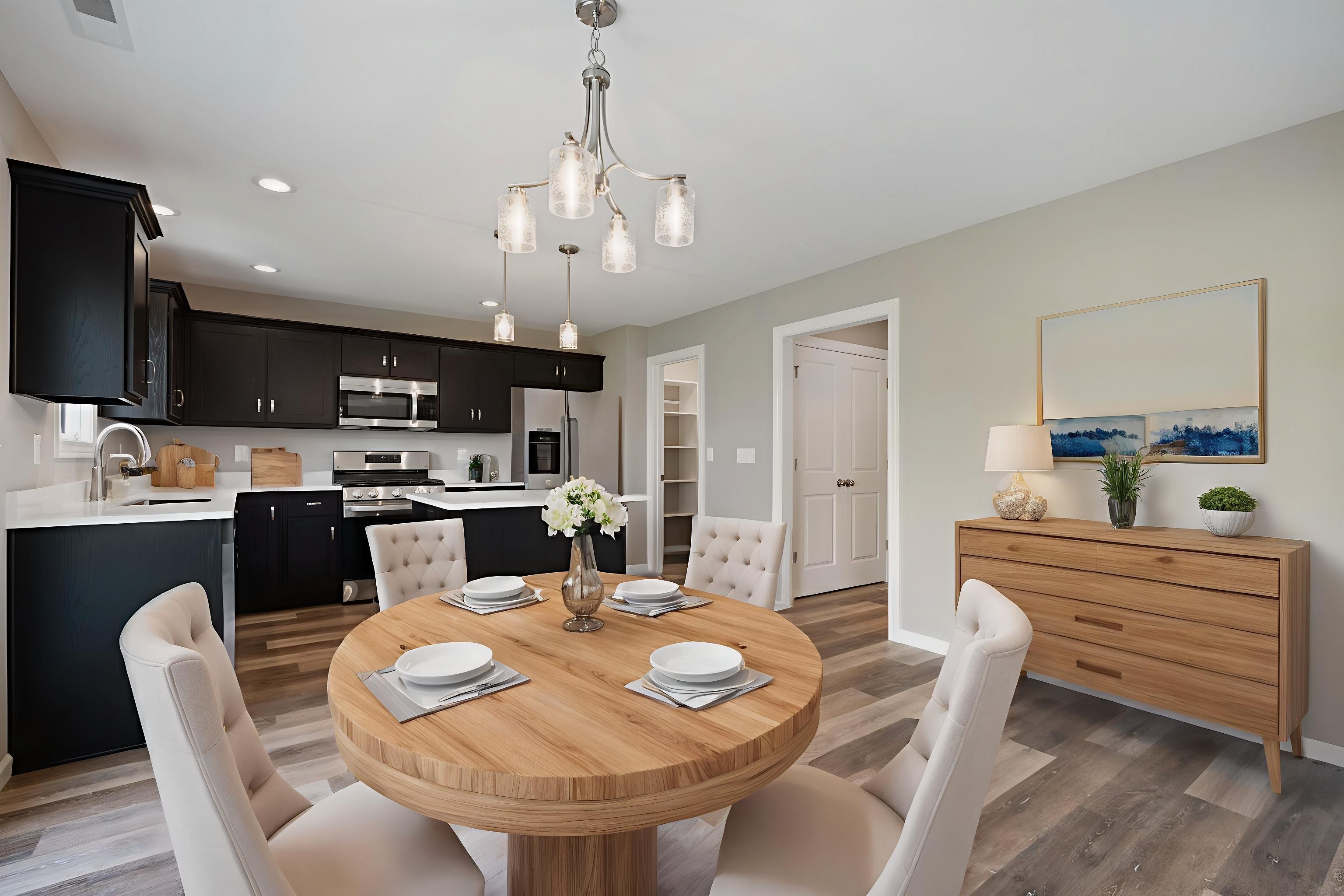 Virtually Staged- Fridge not included