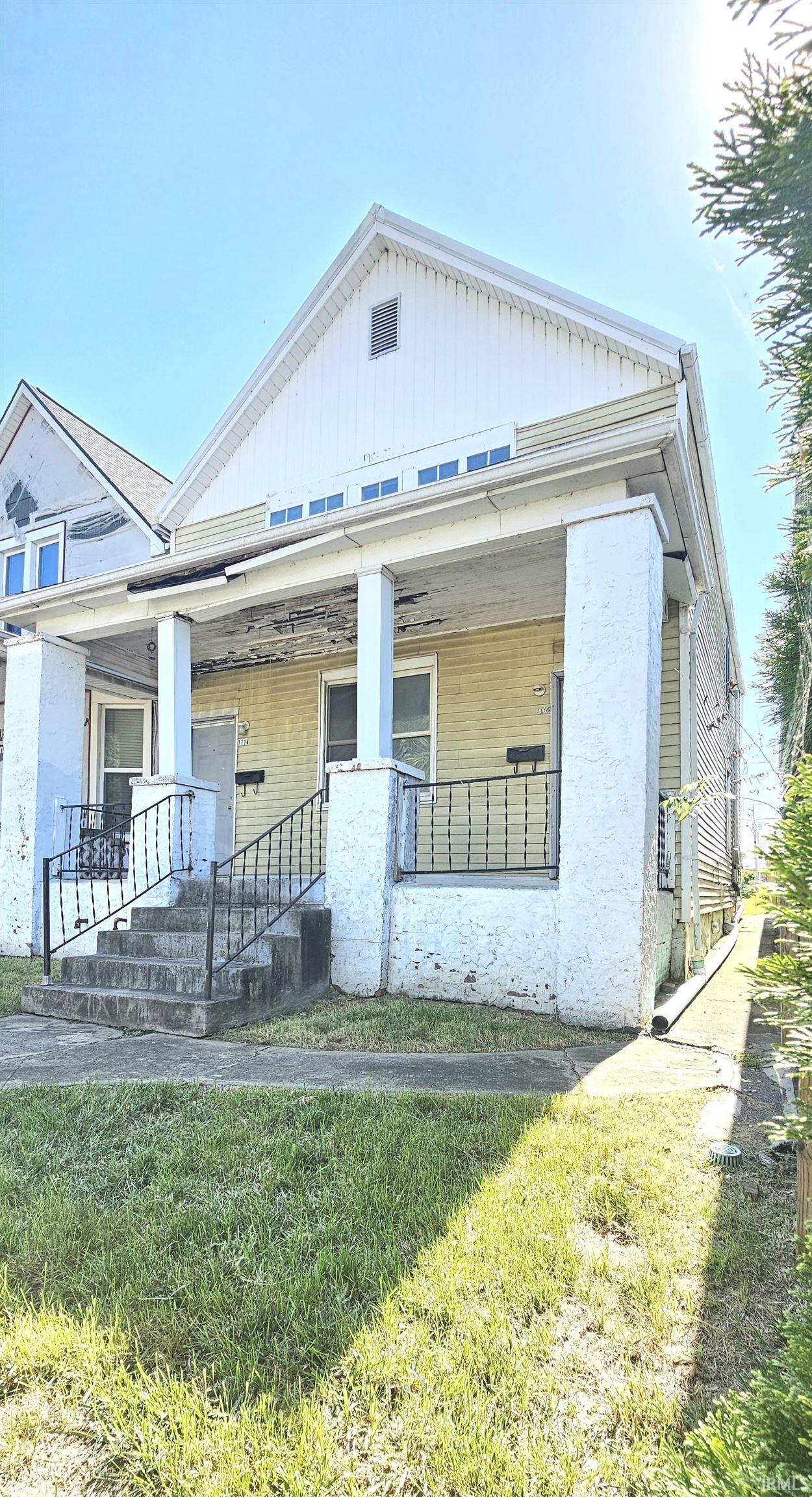 Front and West side of Duplex