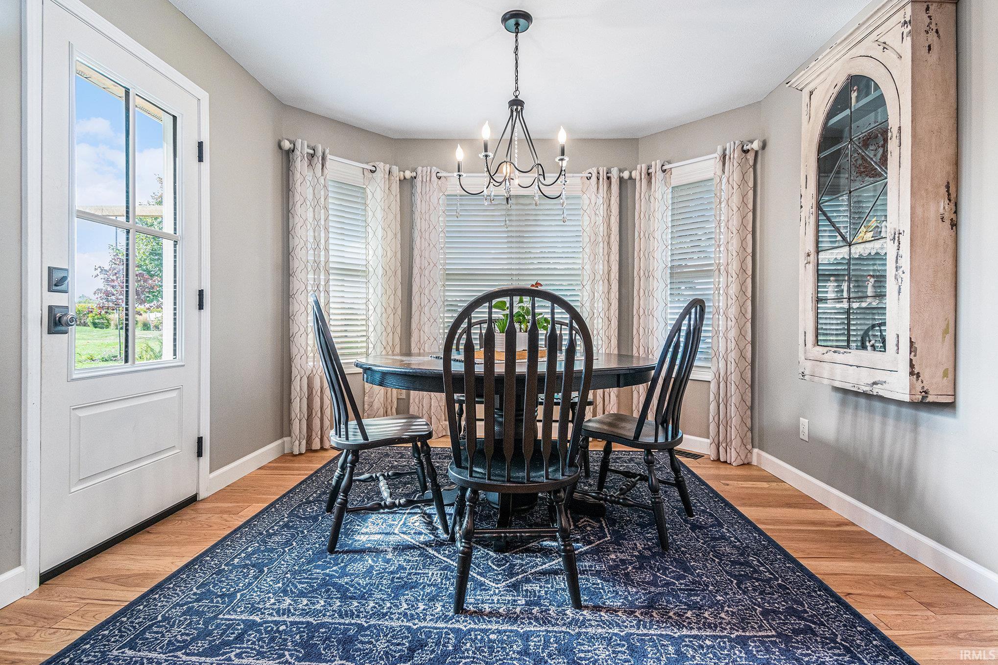 Walk out to Patio and Backyard